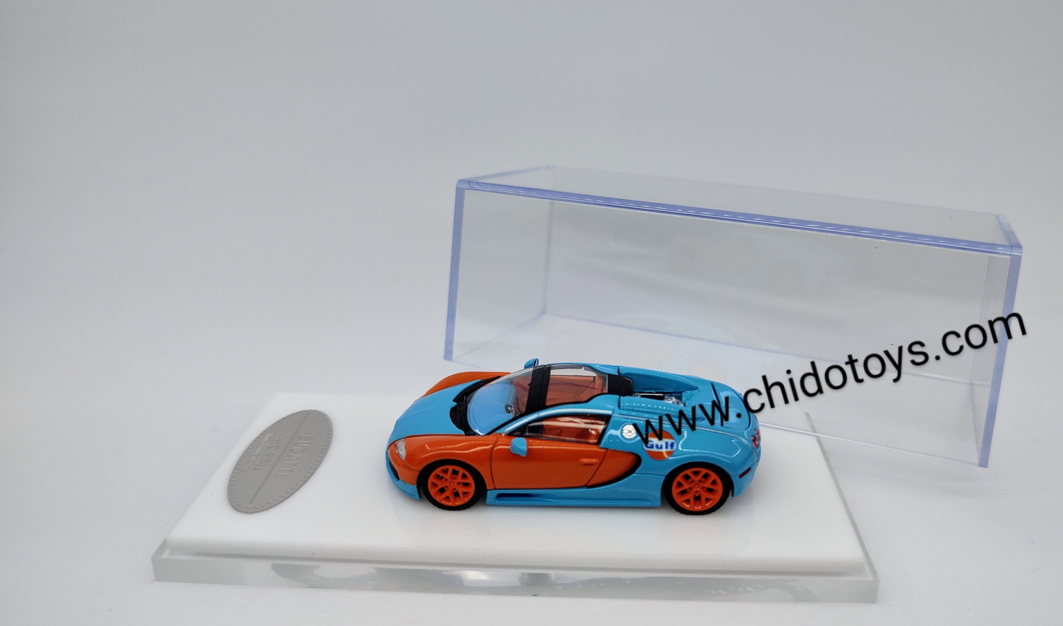 Auto a escala marca Mortal, Modelo Bugatti Veyron - Chido Toys