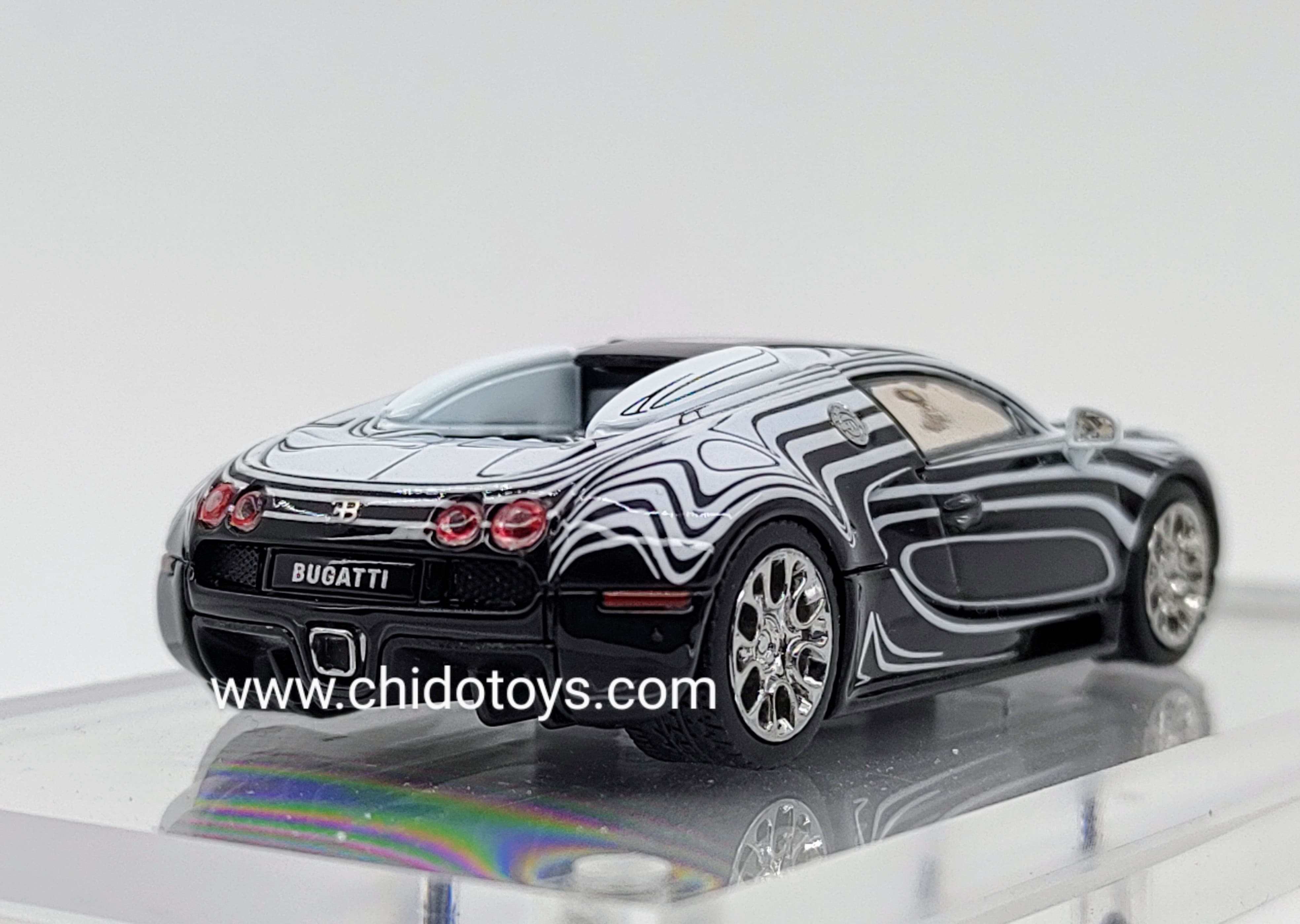 Auto a escala marca Mortal, Modelo Bugatti Veyron - Chido Toys