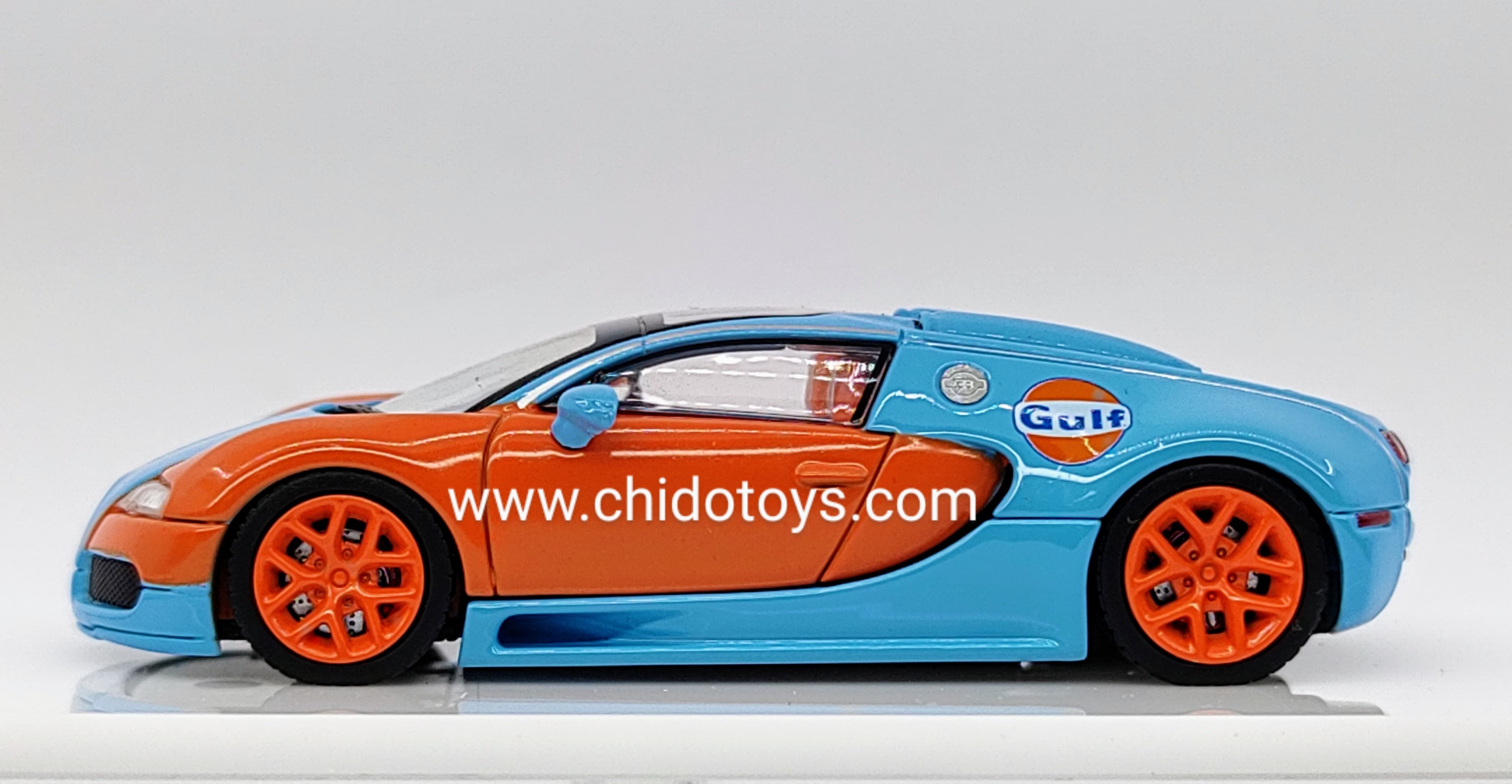 Auto a escala marca Mortal, Modelo Bugatti Veyron - Chido Toys