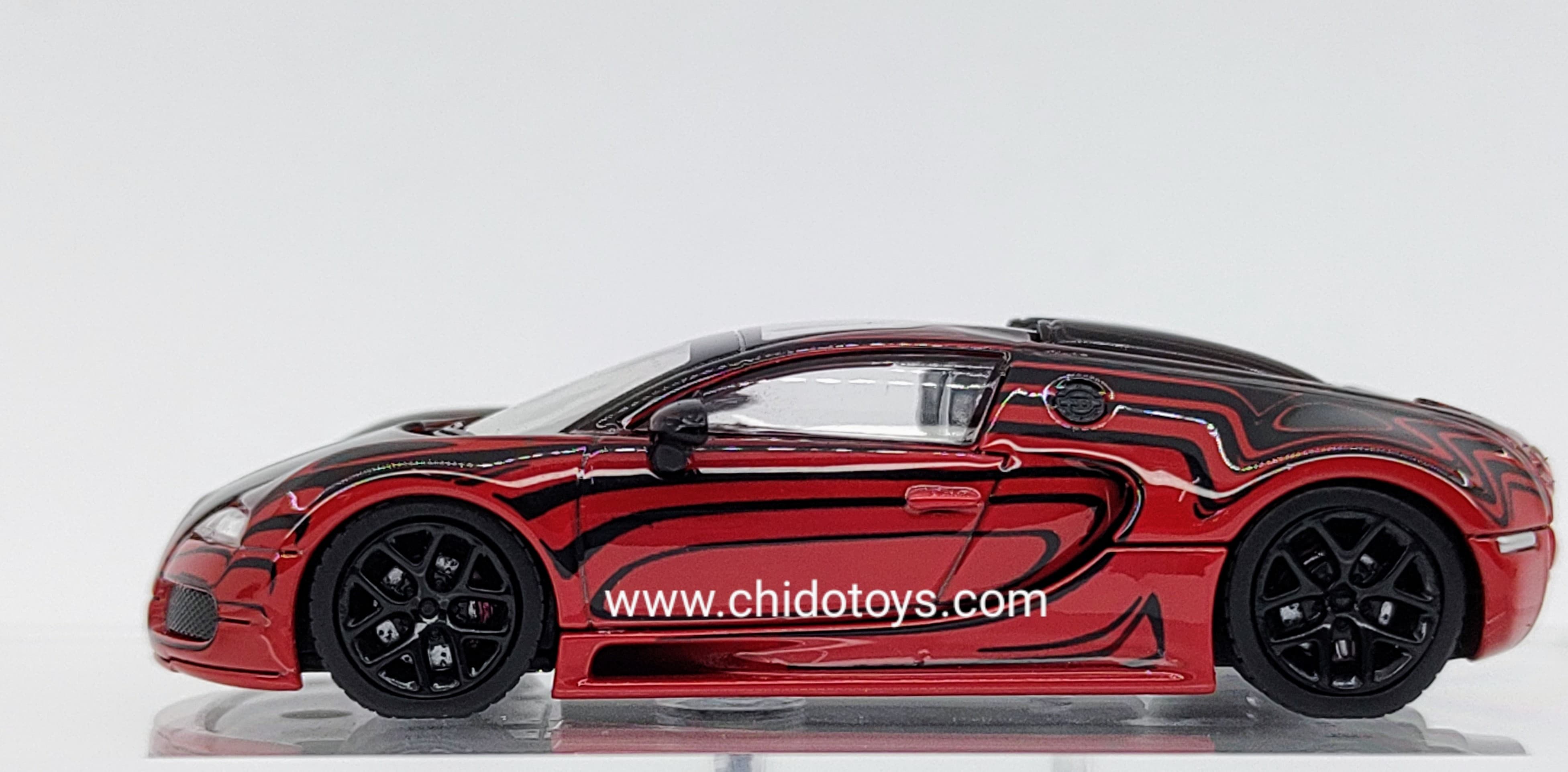 Auto a escala marca Mortal, Modelo Bugatti Veyron - Chido Toys