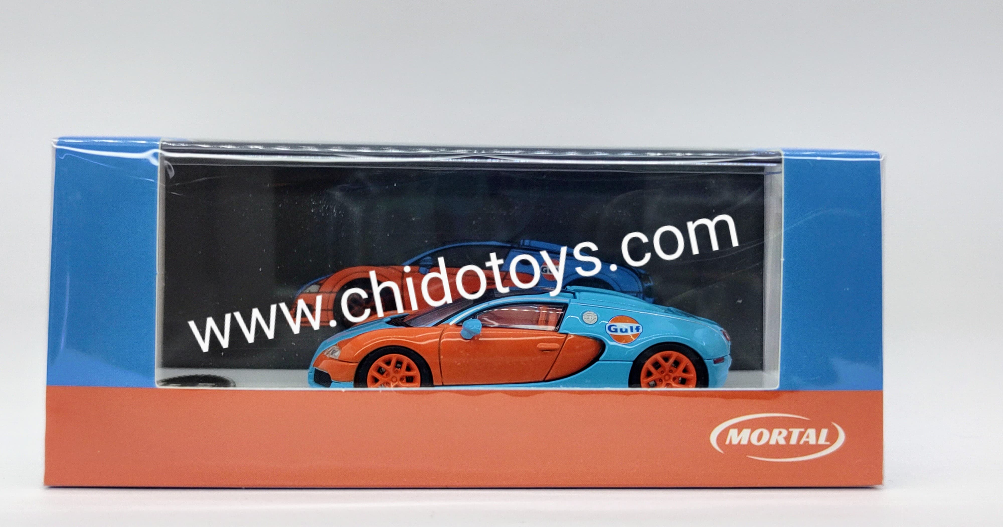 Auto a escala marca Mortal, Modelo Bugatti Veyron - Chido Toys