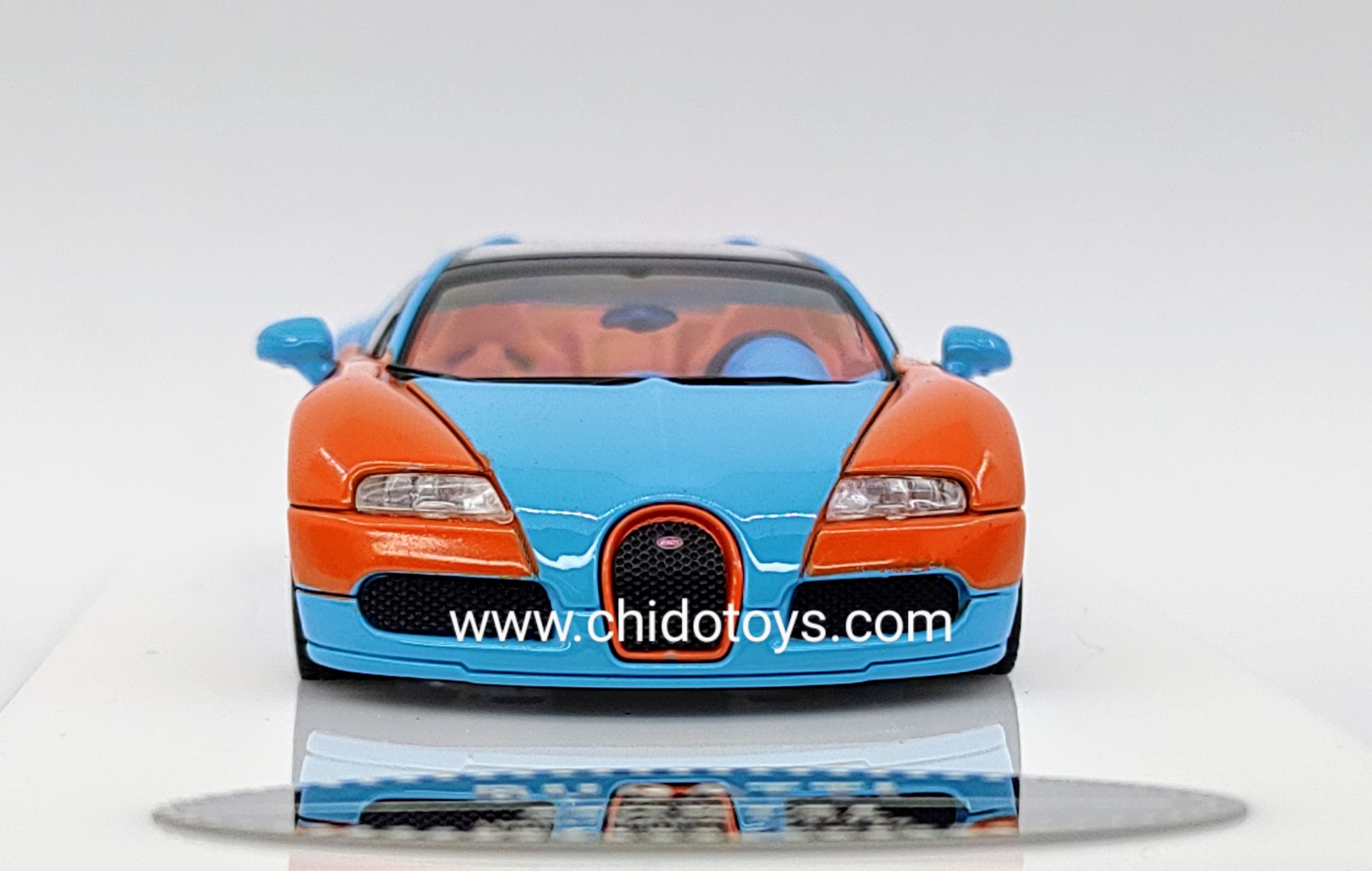 Auto a escala marca Mortal, Modelo Bugatti Veyron - Chido Toys