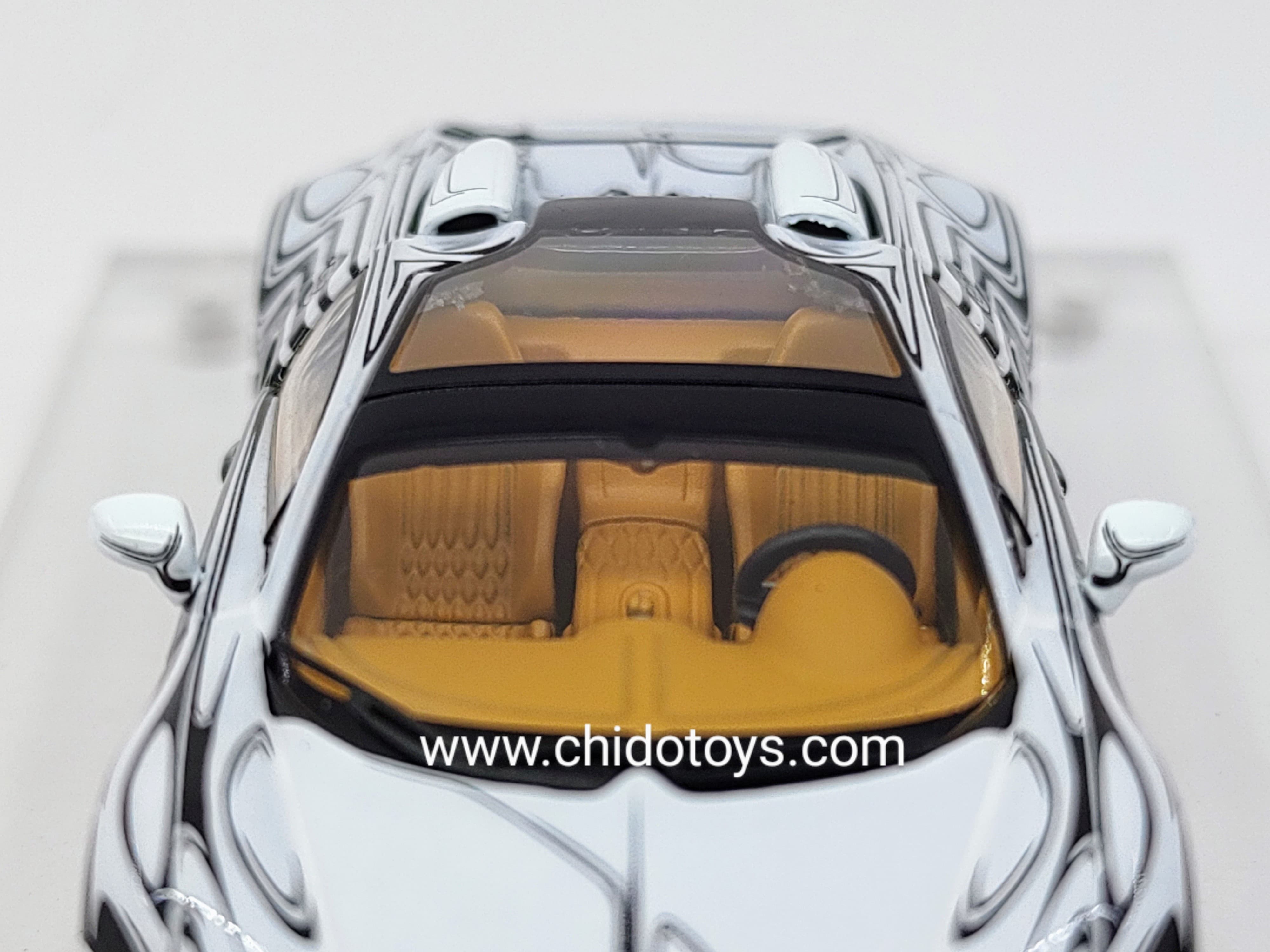 Auto a escala marca Mortal, Modelo Bugatti Veyron - Chido Toys