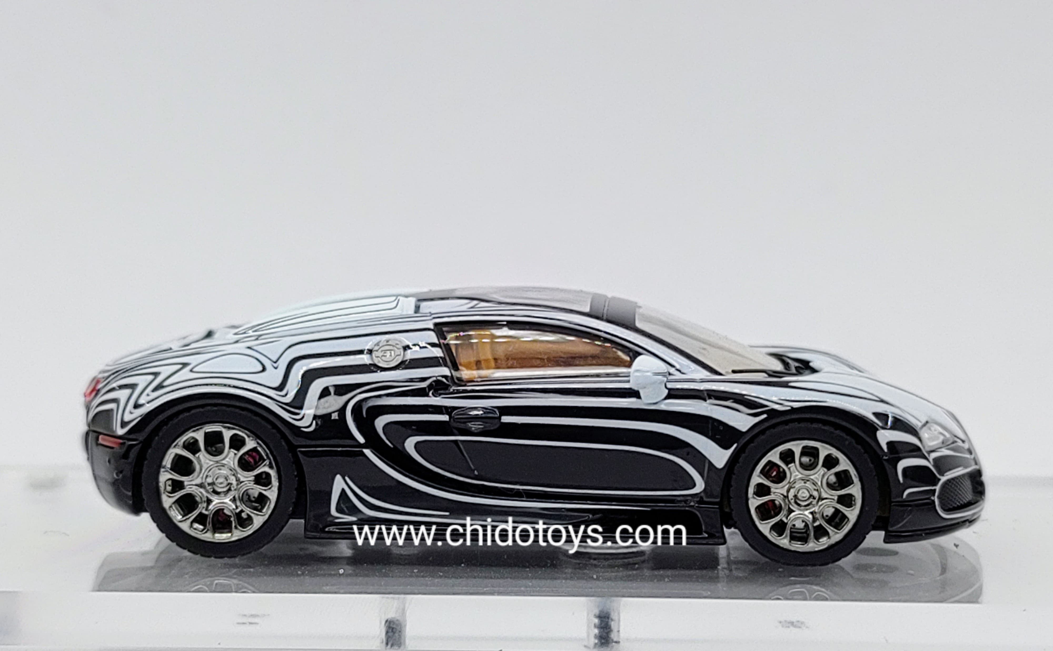 Auto a escala marca Mortal, Modelo Bugatti Veyron - Chido Toys