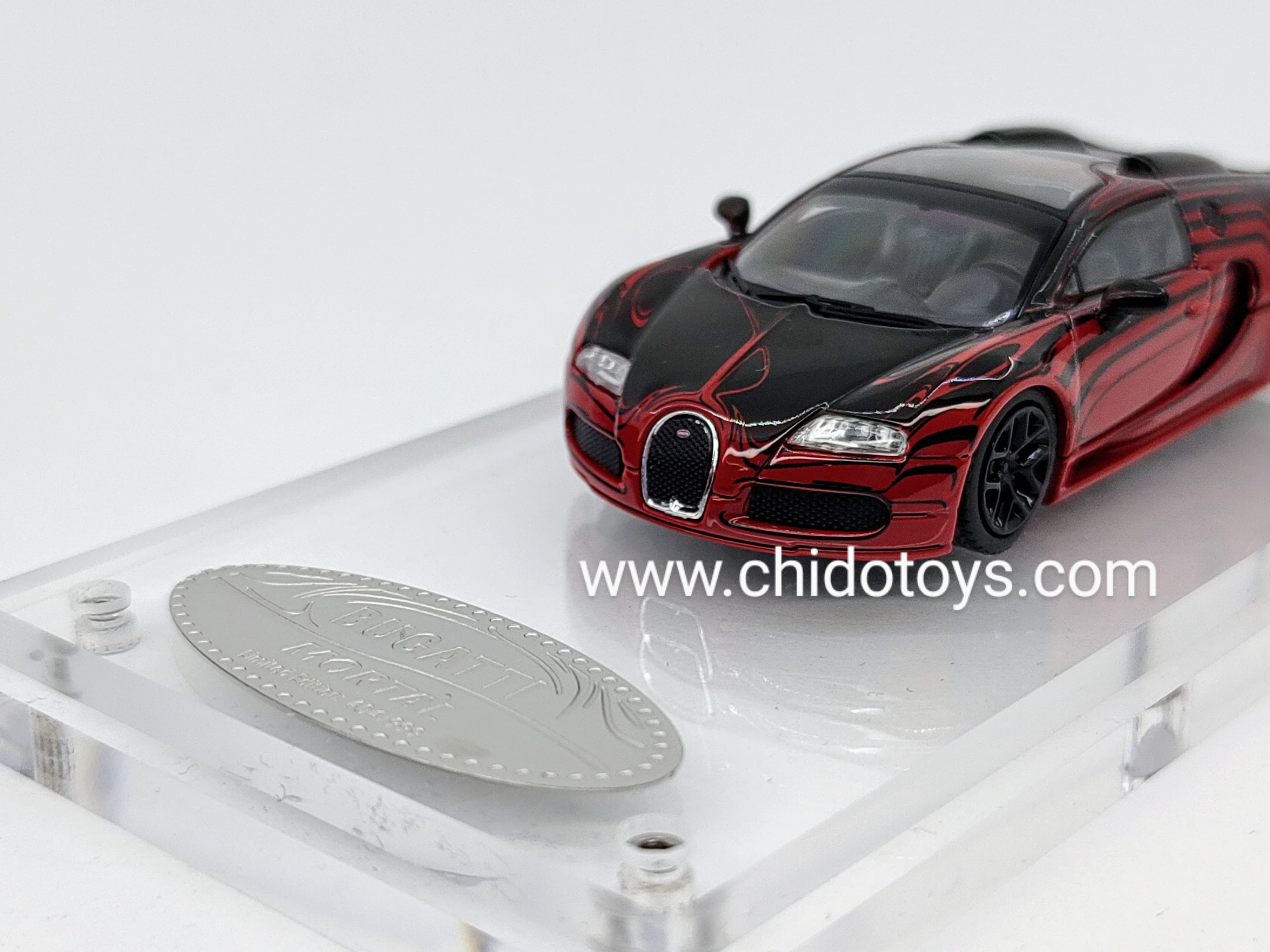 Auto a escala marca Mortal, Modelo Bugatti Veyron - Chido Toys