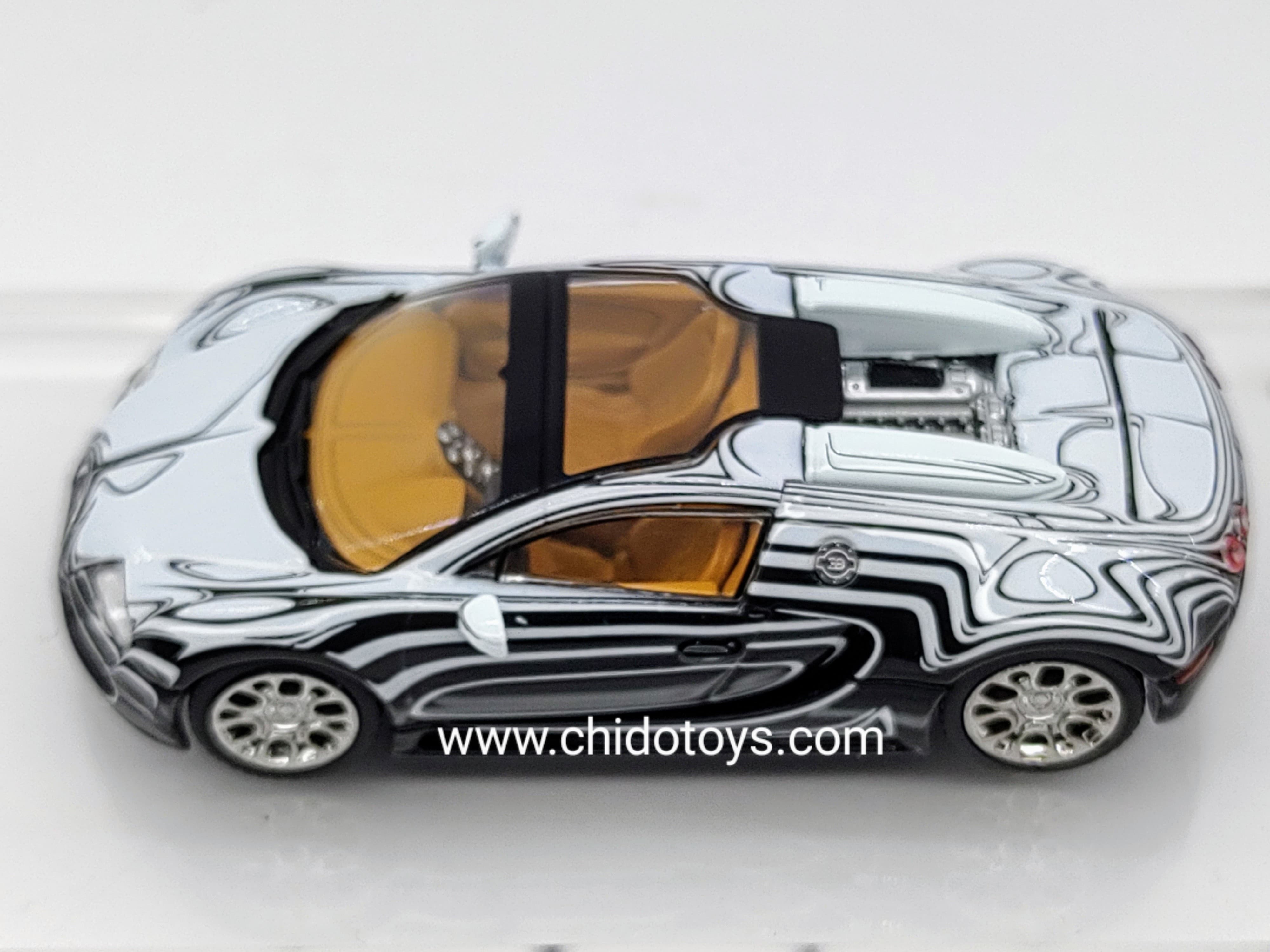 Auto a escala marca Mortal, Modelo Bugatti Veyron - Chido Toys