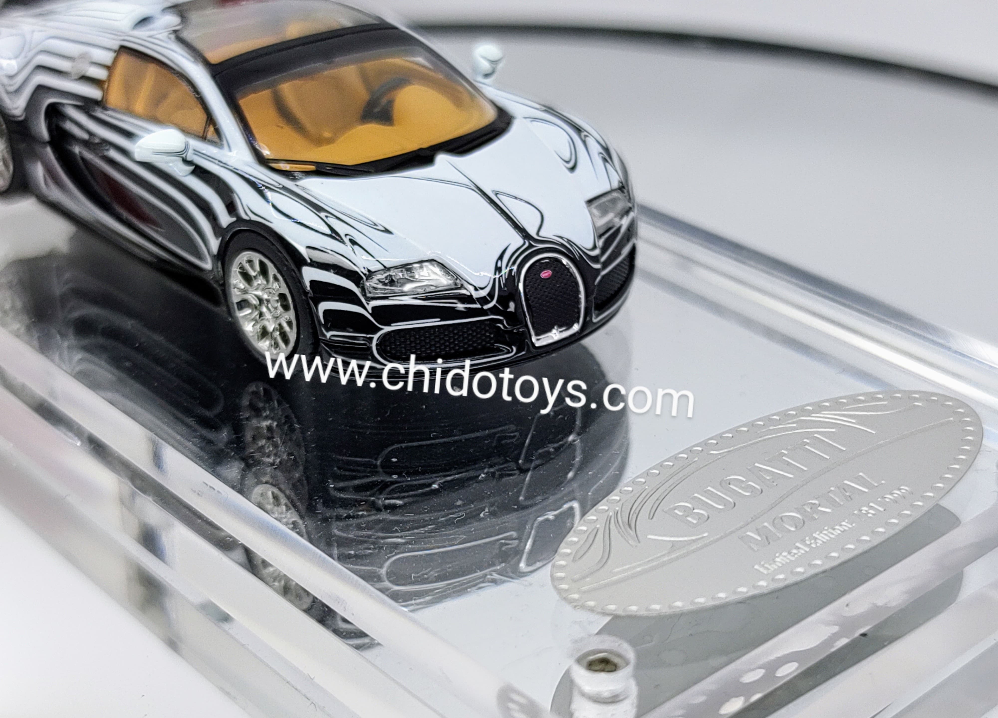 Auto a escala marca Mortal, Modelo Bugatti Veyron - Chido Toys