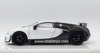 Auto a escala marca Mortal, Modelo Bugatti Veyron Blanco - Chido Toys