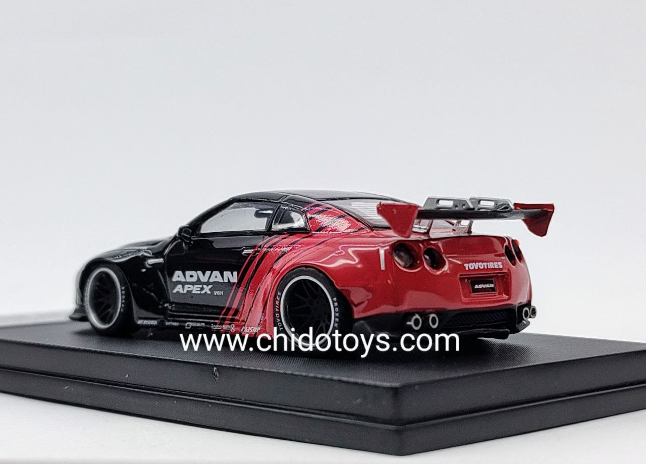 Auto a escala marca mymodelcollect, Modelo GTR R - 35 - Chido Toys