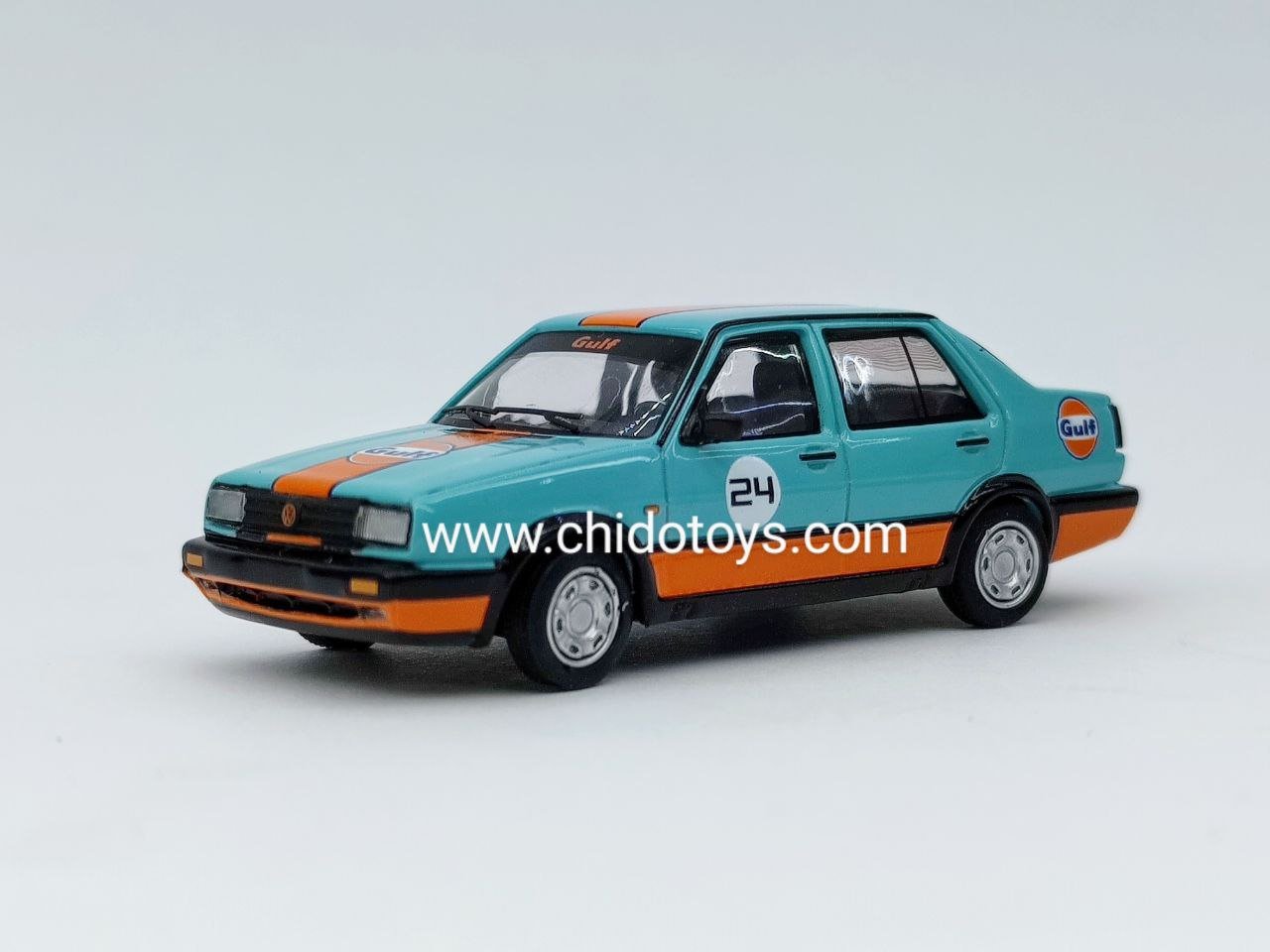 Auto a escala marca mymodelcollect, Modelo Jetta A2 - Chido Toys