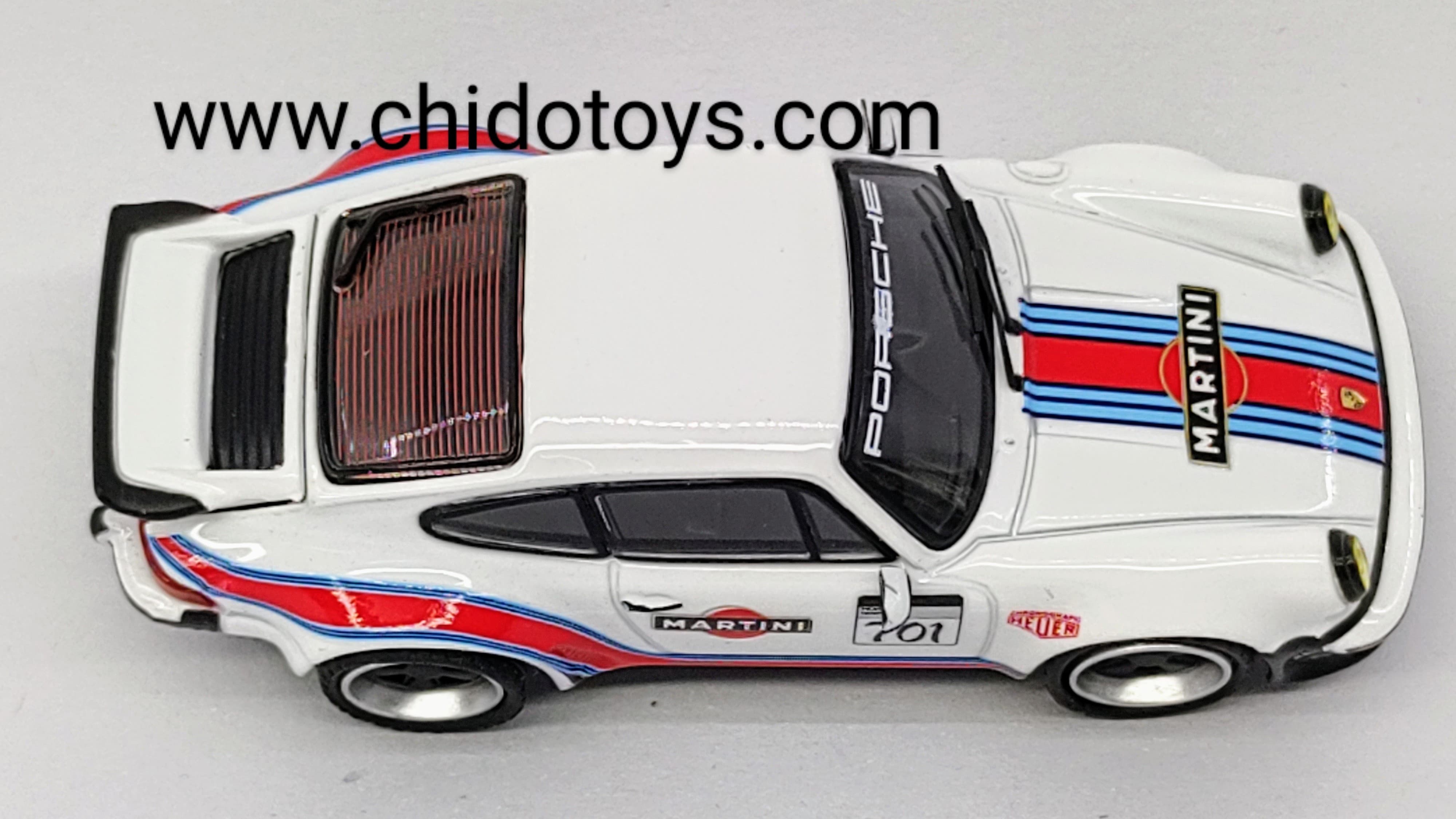 Auto a escala marca Rhino Model, Modelo Singer Turbo Study 930 - Chido Toys