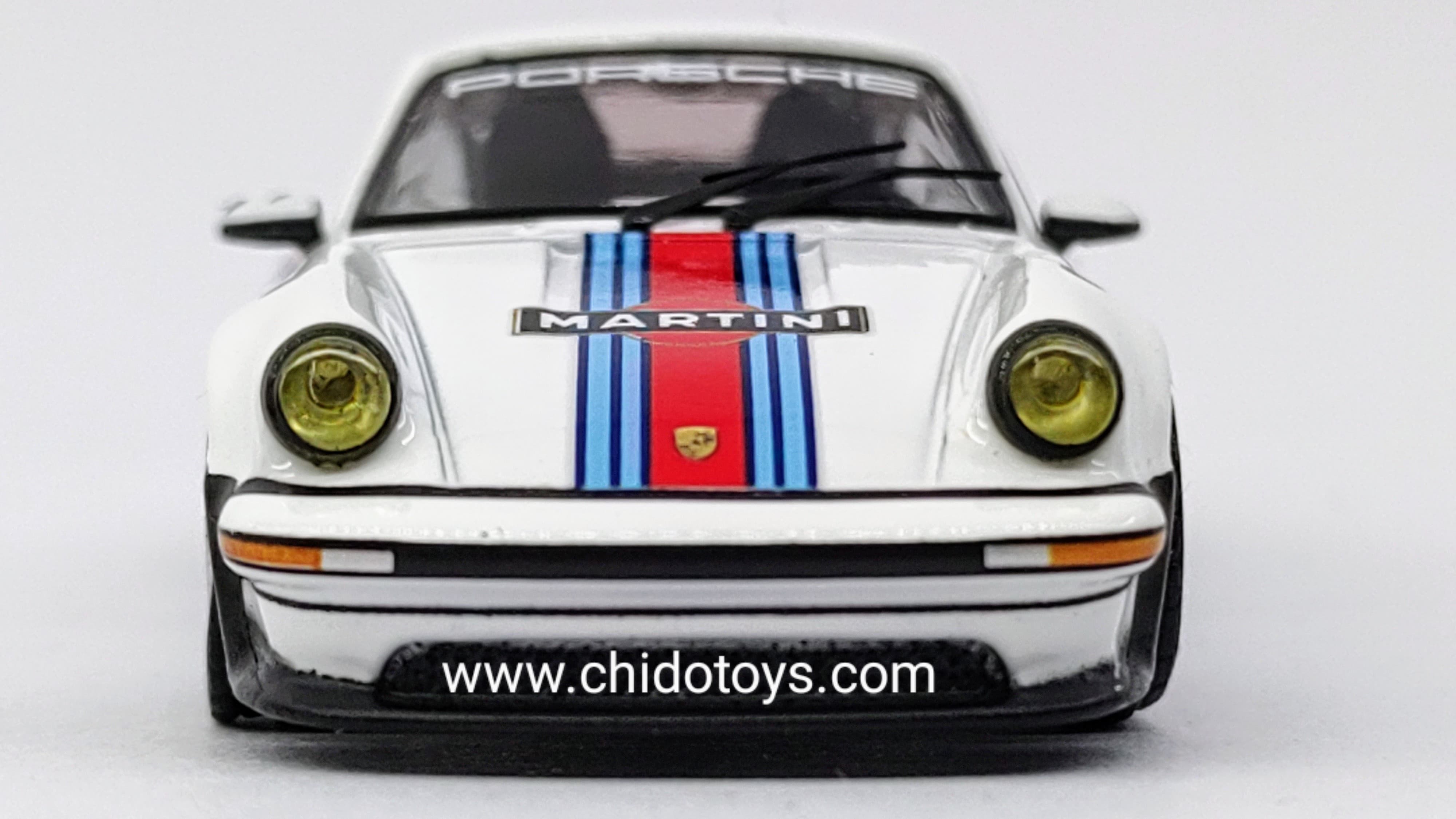 Auto a escala marca Rhino Model, Modelo Singer Turbo Study 930 - Chido Toys