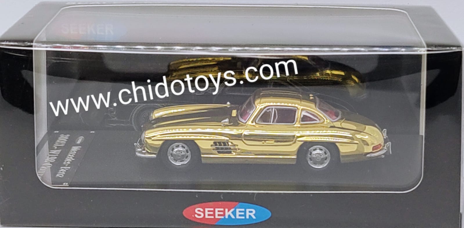 Auto a escala marca SEEKER modelo 300SL W198 - Chido Toys