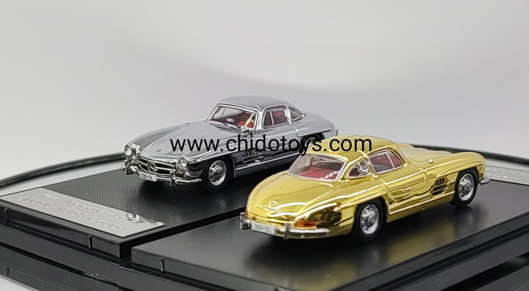 Auto a escala marca SEEKER modelo 300SL W198 - Chido Toys