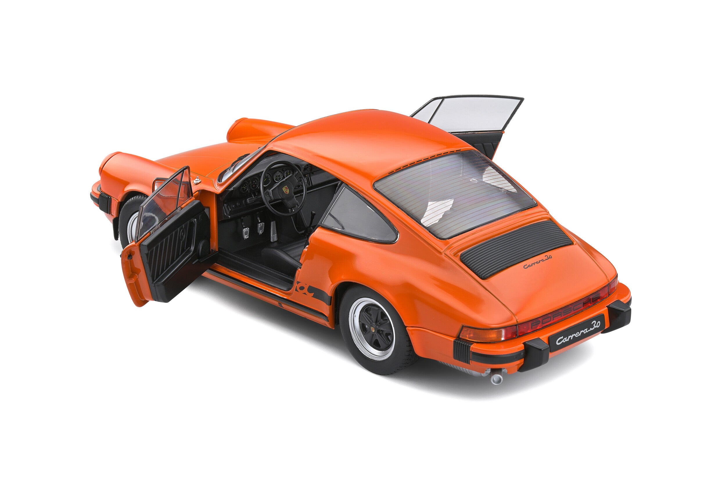 Auto a escala marca Solido, Modelo Porsche 911 3.0, 1977 - Chido Toys