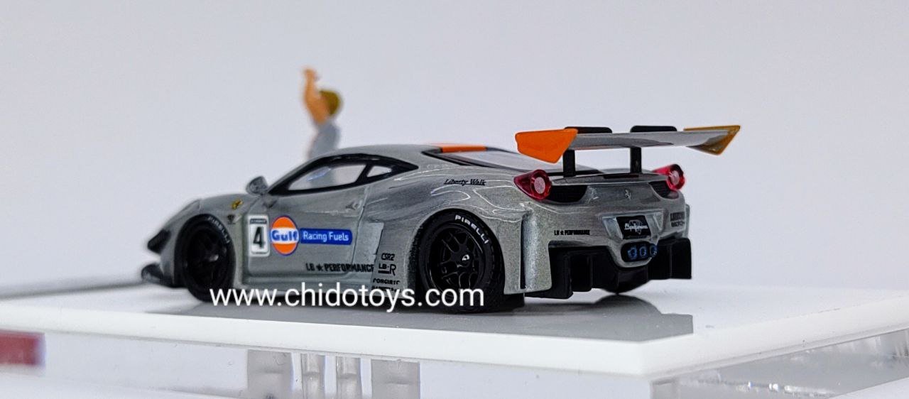 Auto a escala marca Star Model, Modelo LBWK Silhouette Works 458 GT - Chido Toys