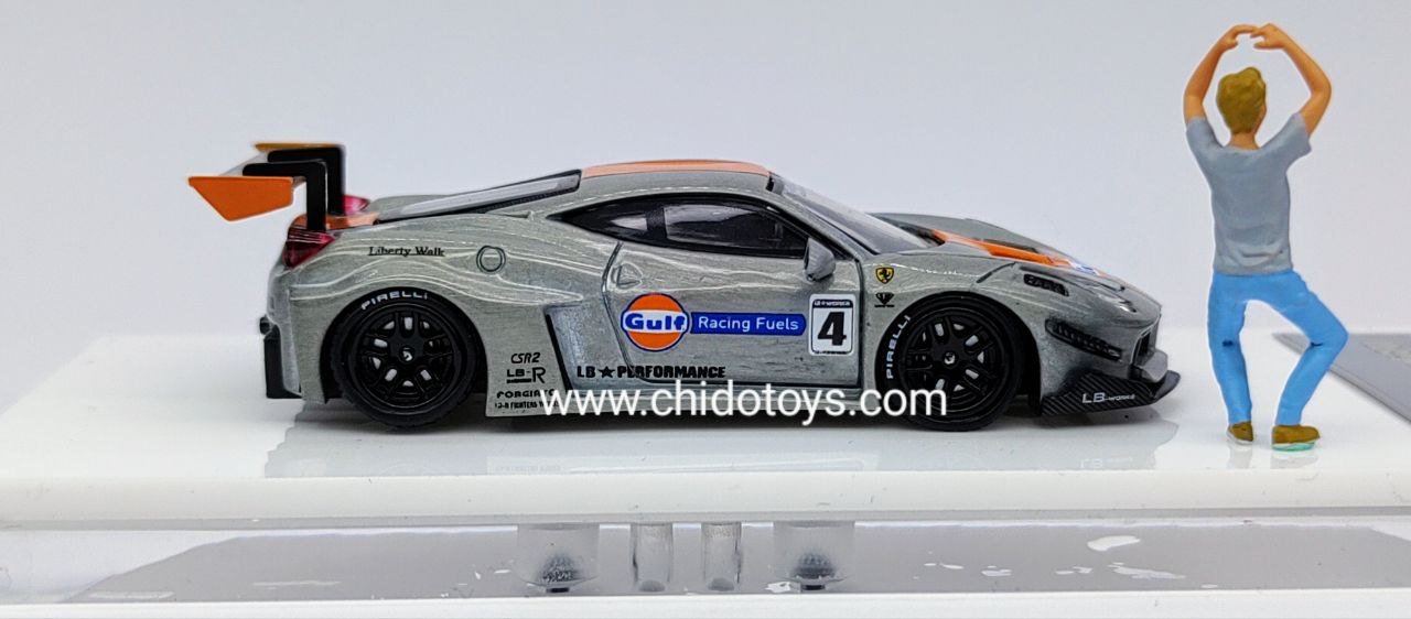 Auto a escala marca Star Model, Modelo LBWK Silhouette Works 458 GT - Chido Toys