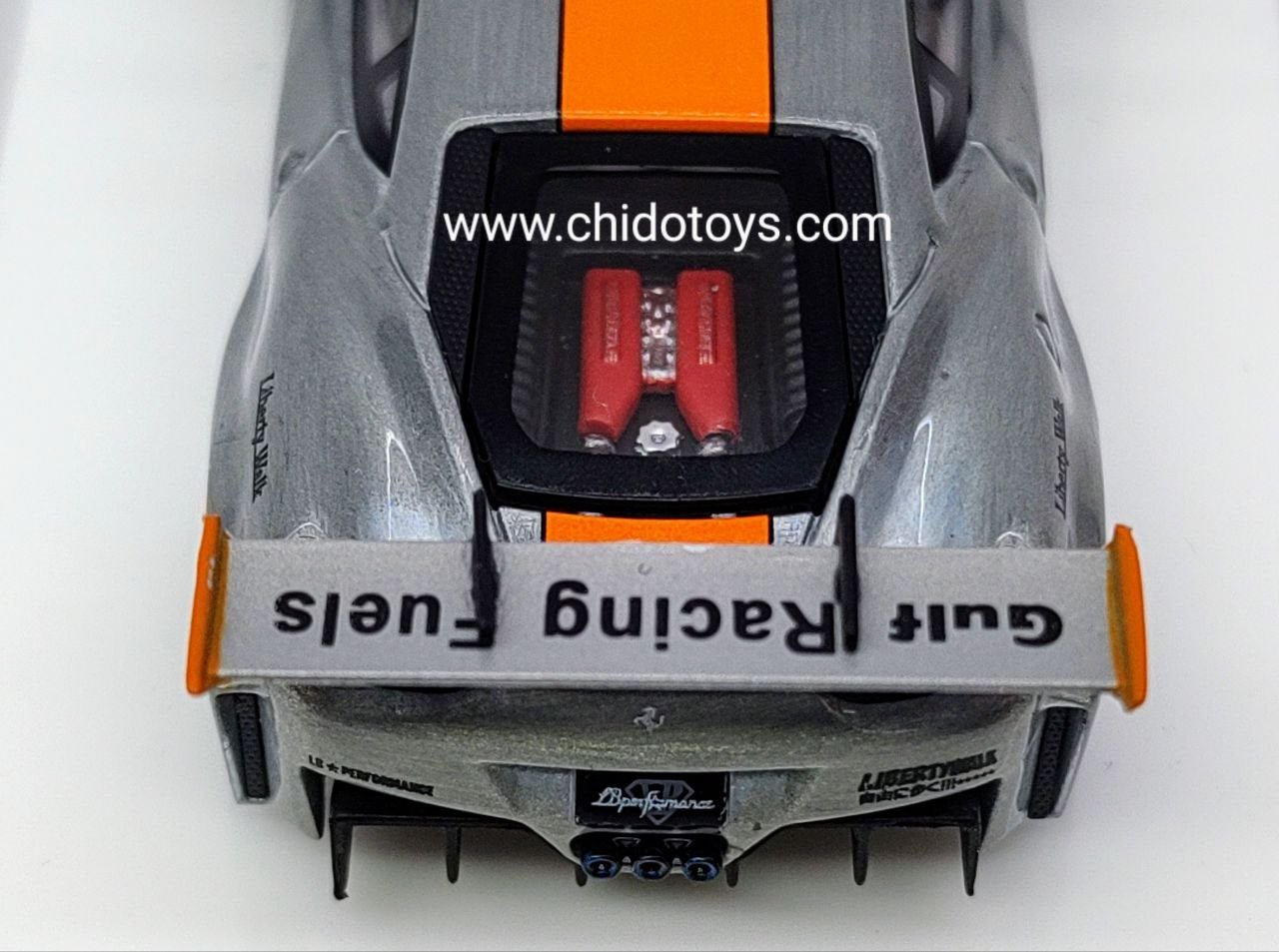 Auto a escala marca Star Model, Modelo LBWK Silhouette Works 458 GT - Chido Toys