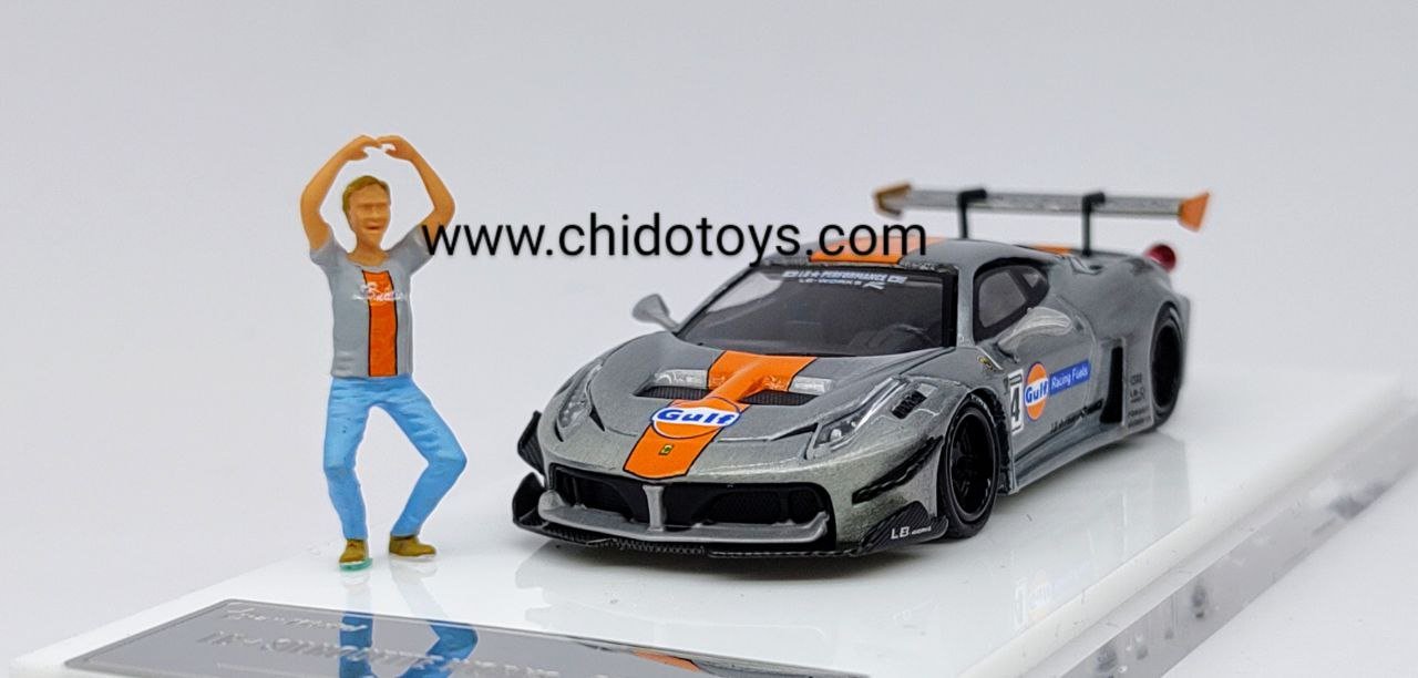 Auto a escala marca Star Model, Modelo LBWK Silhouette Works 458 GT - Chido Toys