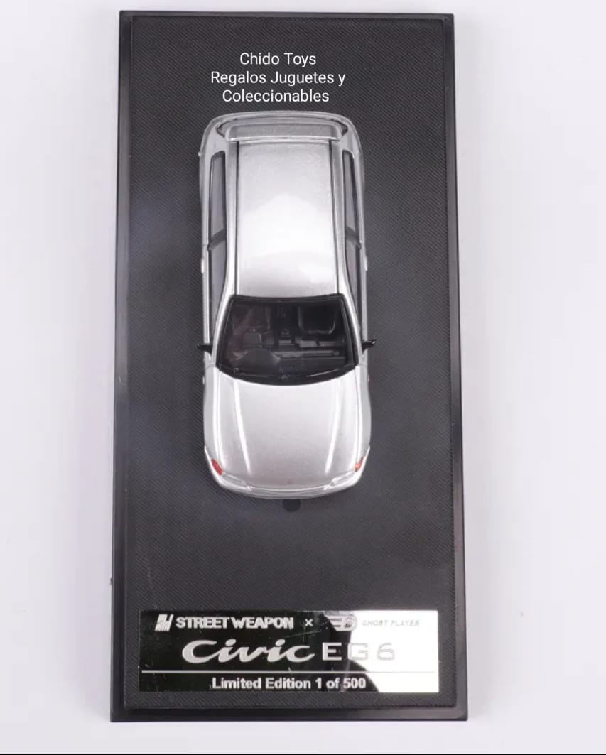 Auto a escala marca Street Weapon Modelo Honda Civic EG6 - Chido Toys