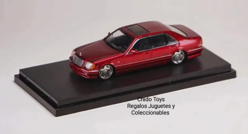 Auto a escala marca Street Weapon, Modelo Mercedes Benz, S Class (W - 140) - Chido Toys