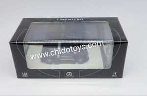 Auto a escala marca Time Micro, Modelo Beetle Negro - Chido Toys