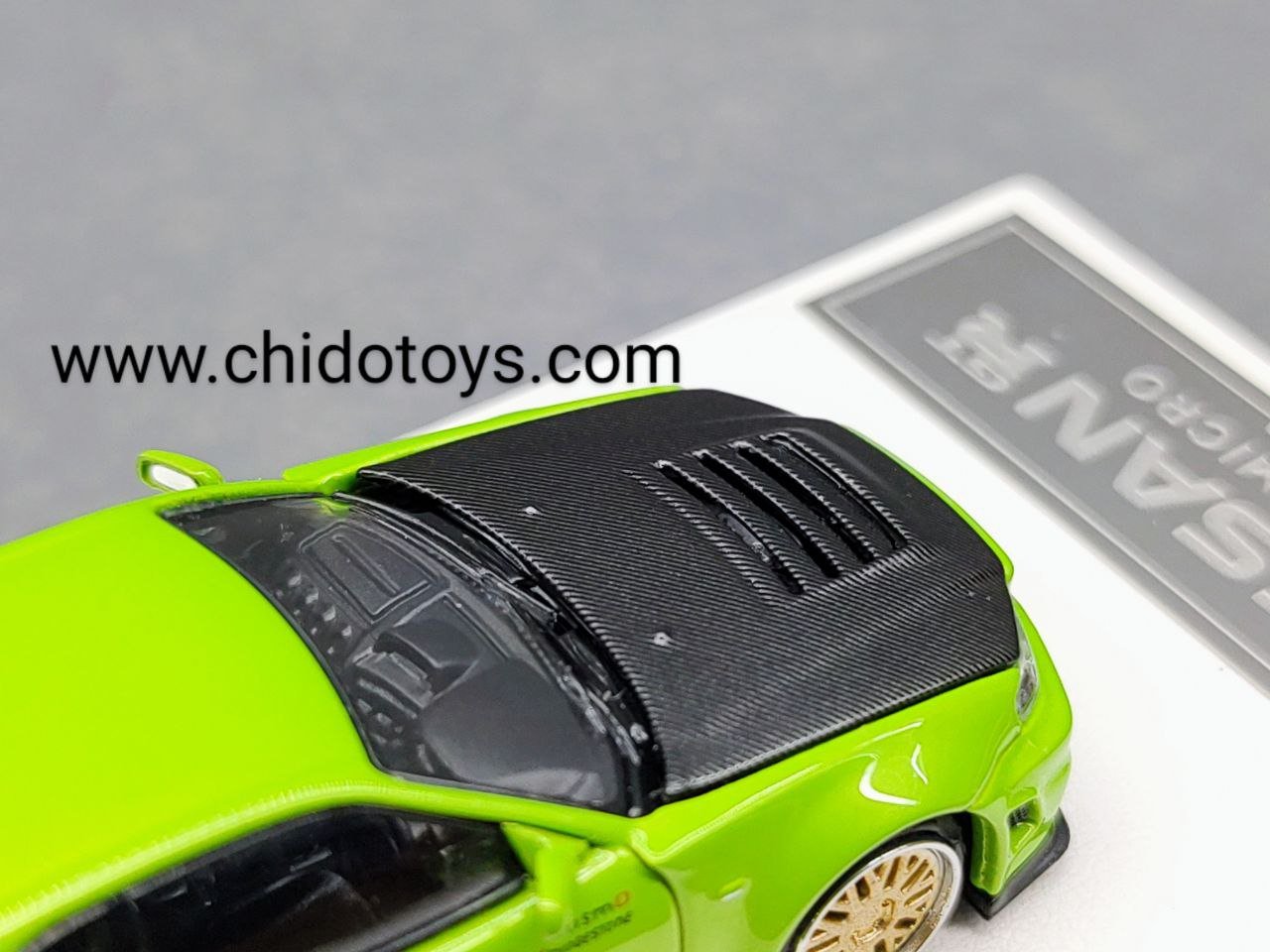 Auto a escala marca Time Micro, Modelo GT - R R34 - Chido Toys