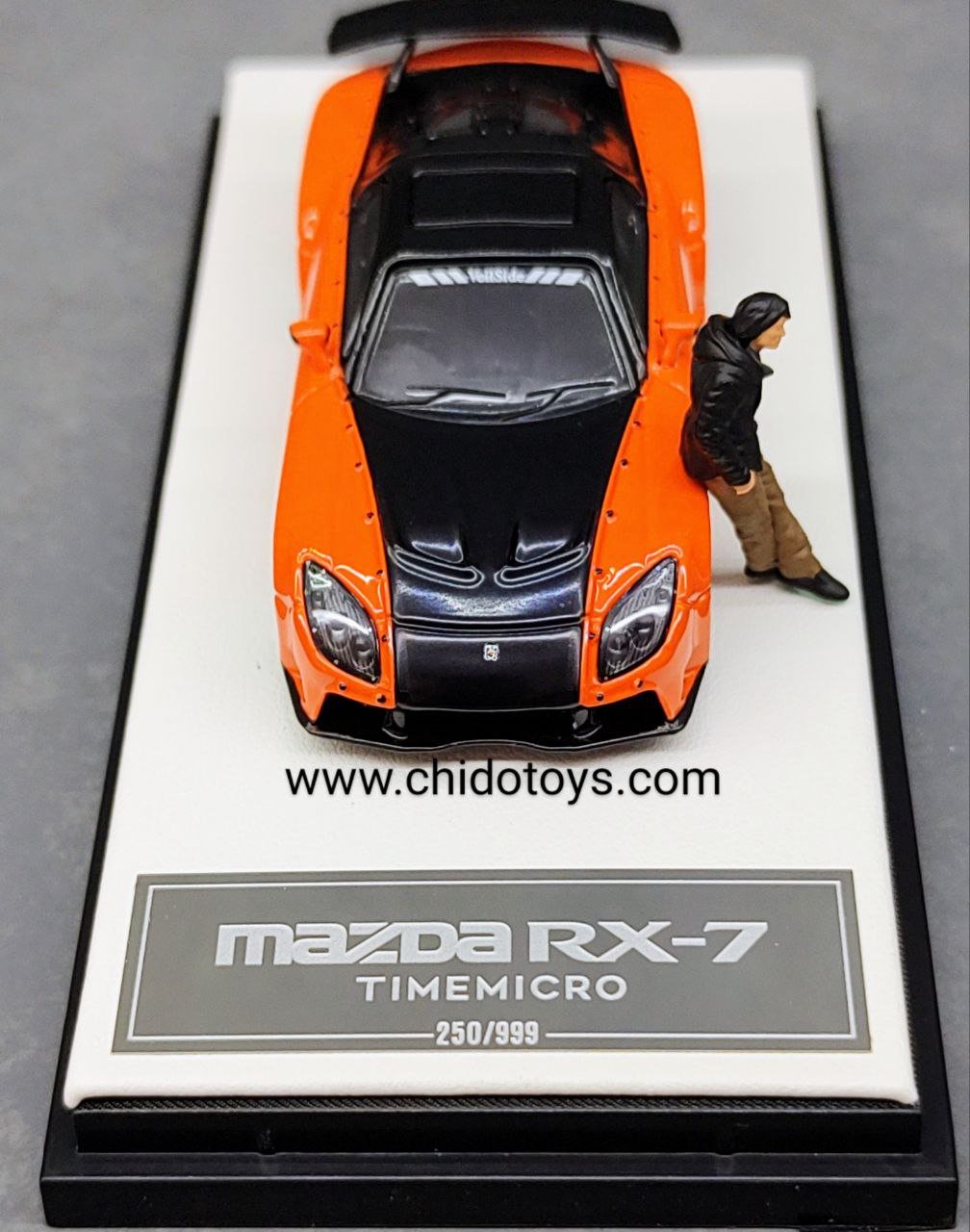 Auto a escala marca Time Micro, Modelo Mazda RX - 7 Fast and Furious - Chido Toys