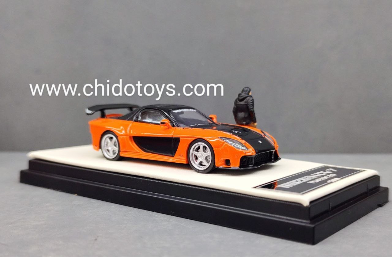 Auto a escala marca Time Micro, Modelo Mazda RX - 7 Fast and Furious - Chido Toys