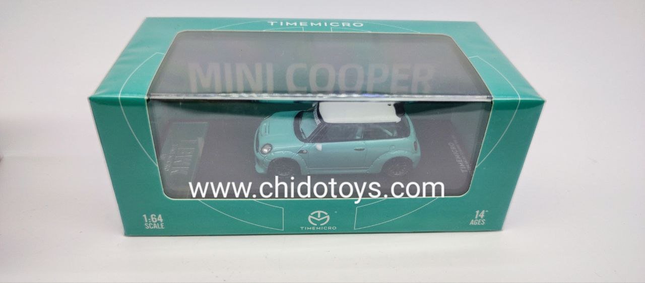 Auto a escala marca Time Micro, Modelo Mini Cooper - Chido Toys