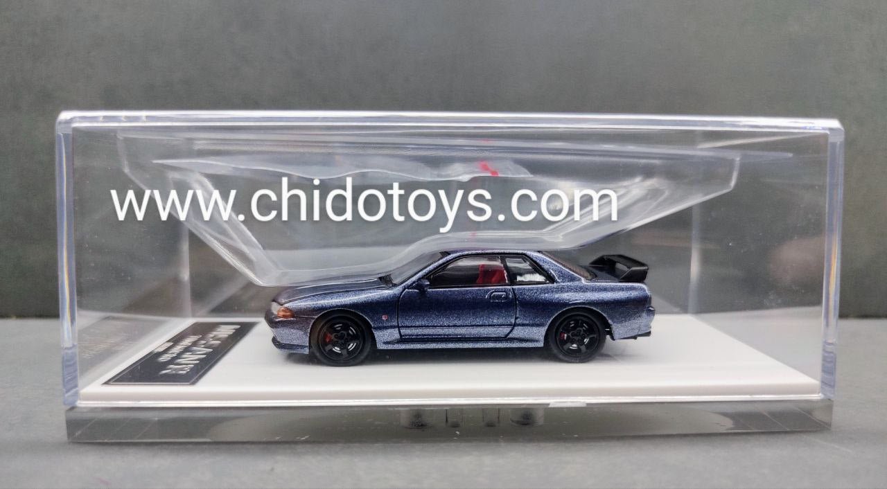 Auto a escala marca Time Micro Modelo Nissan GTR R32 - Chido Toys