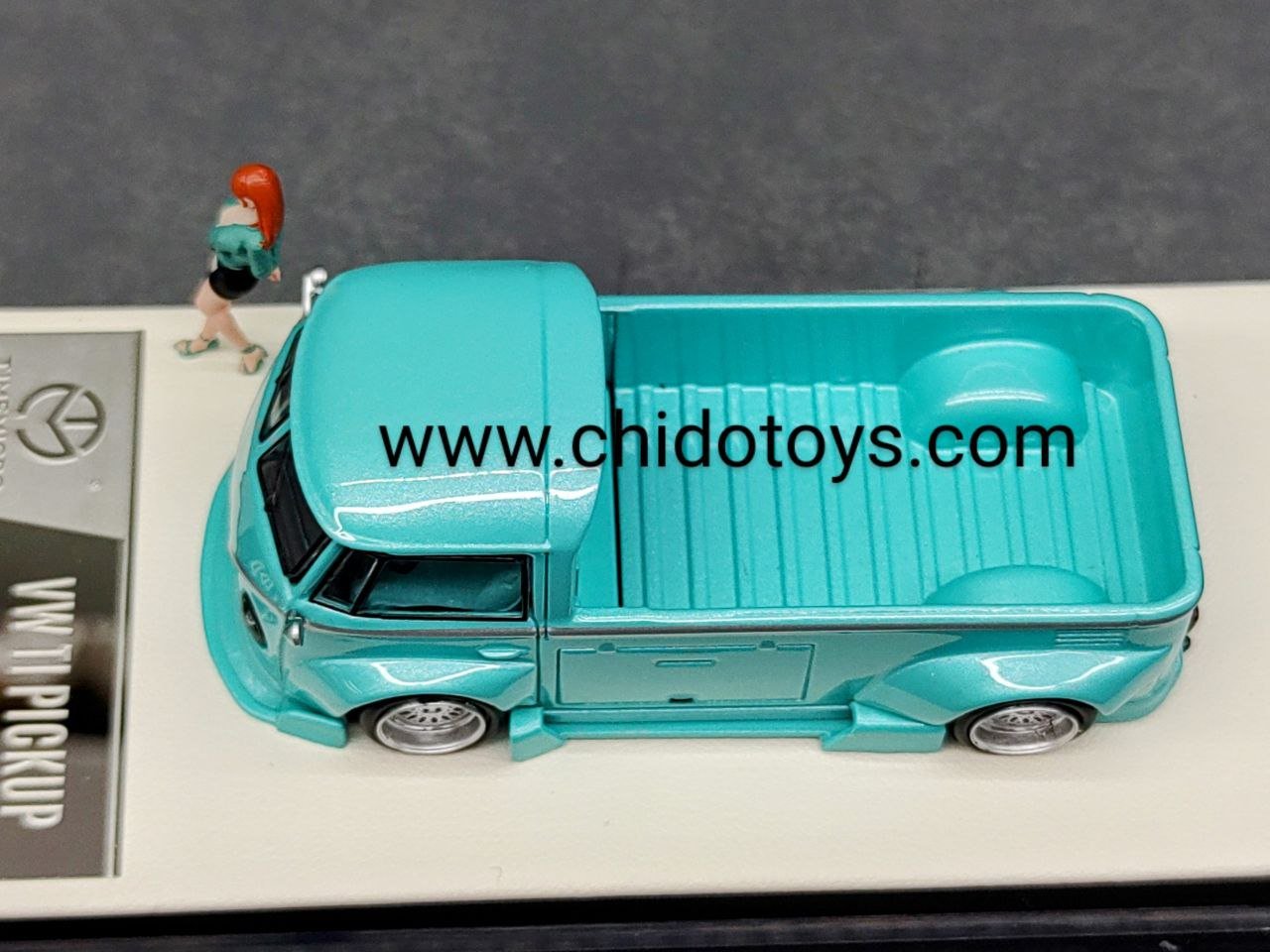 Auto a escala marca Time Micro, Modelo Volkswagen T1 Pickup - Chido Toys