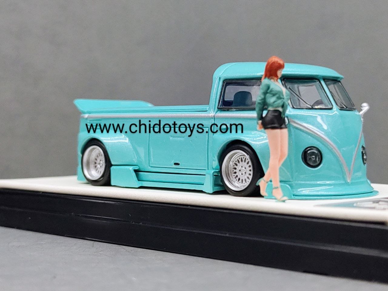 Auto a escala marca Time Micro, Modelo Volkswagen T1 Pickup - Chido Toys