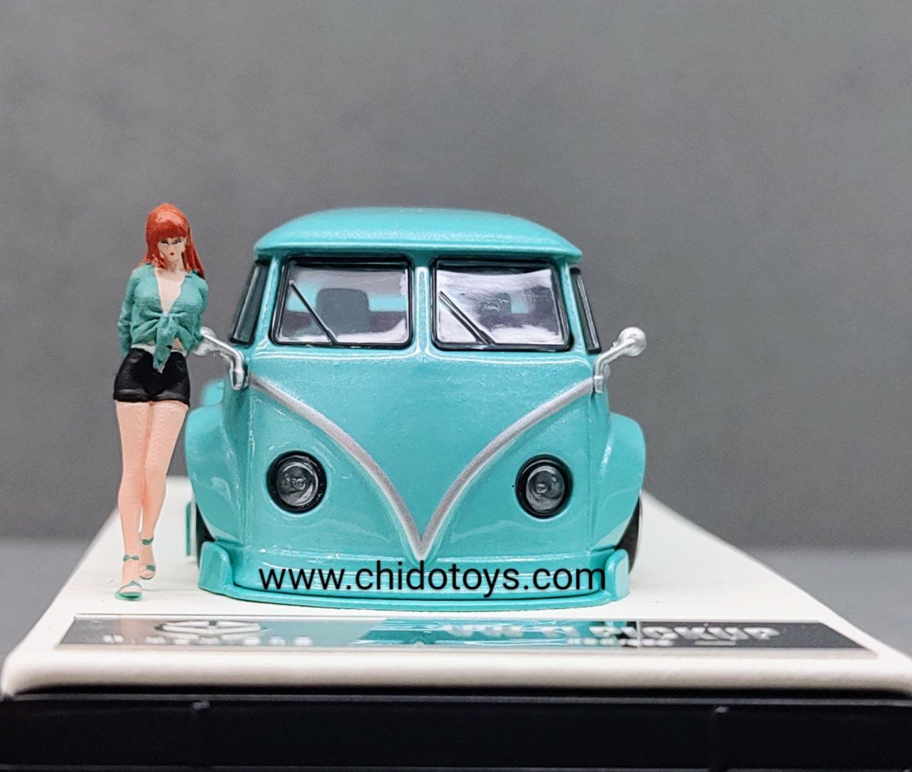 Auto a escala marca Time Micro, Modelo Volkswagen T1 Pickup - Chido Toys