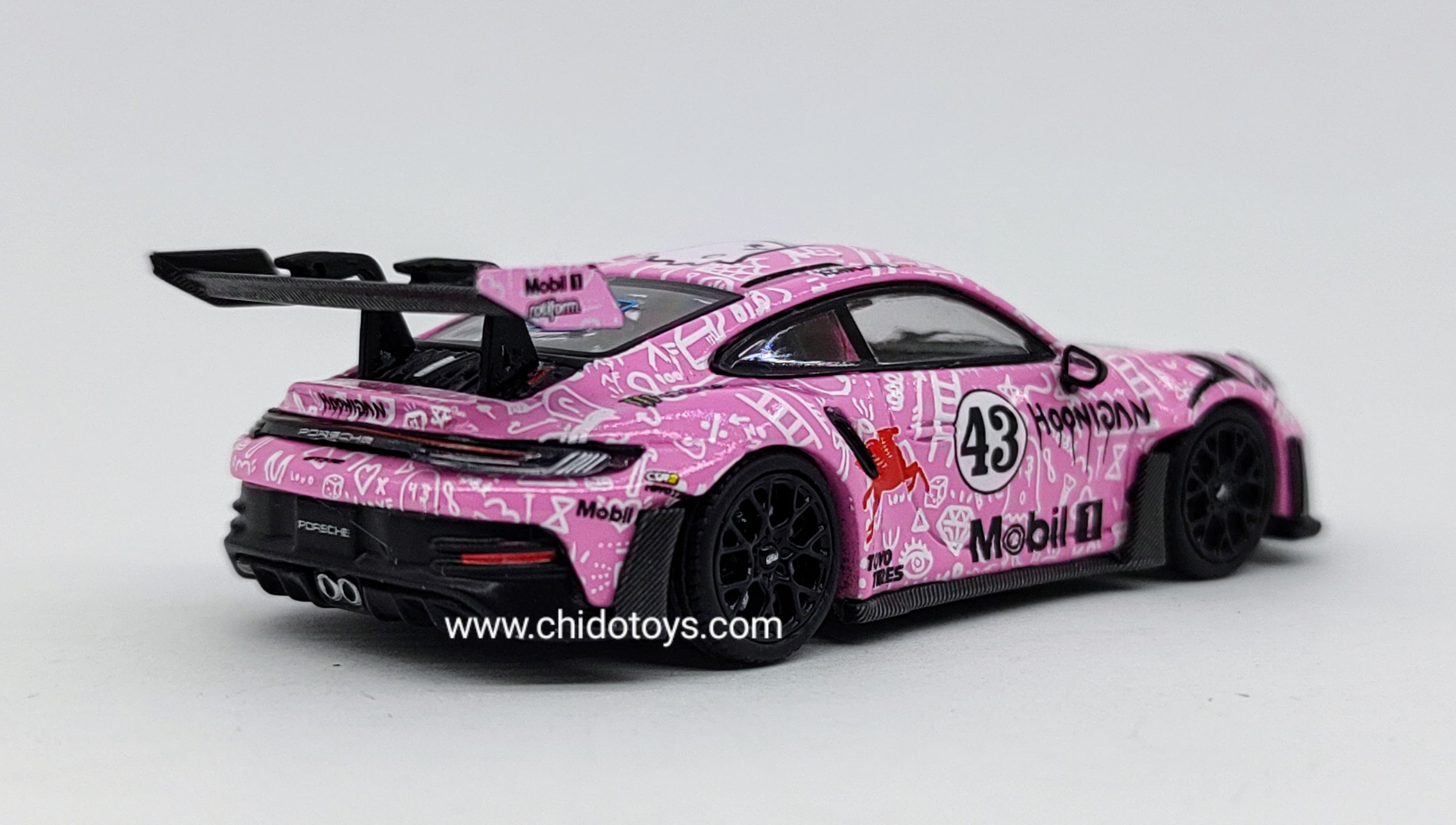 Auto a escala marca TPC, Modelo Hoonigan Pink #43 - Chido Toys