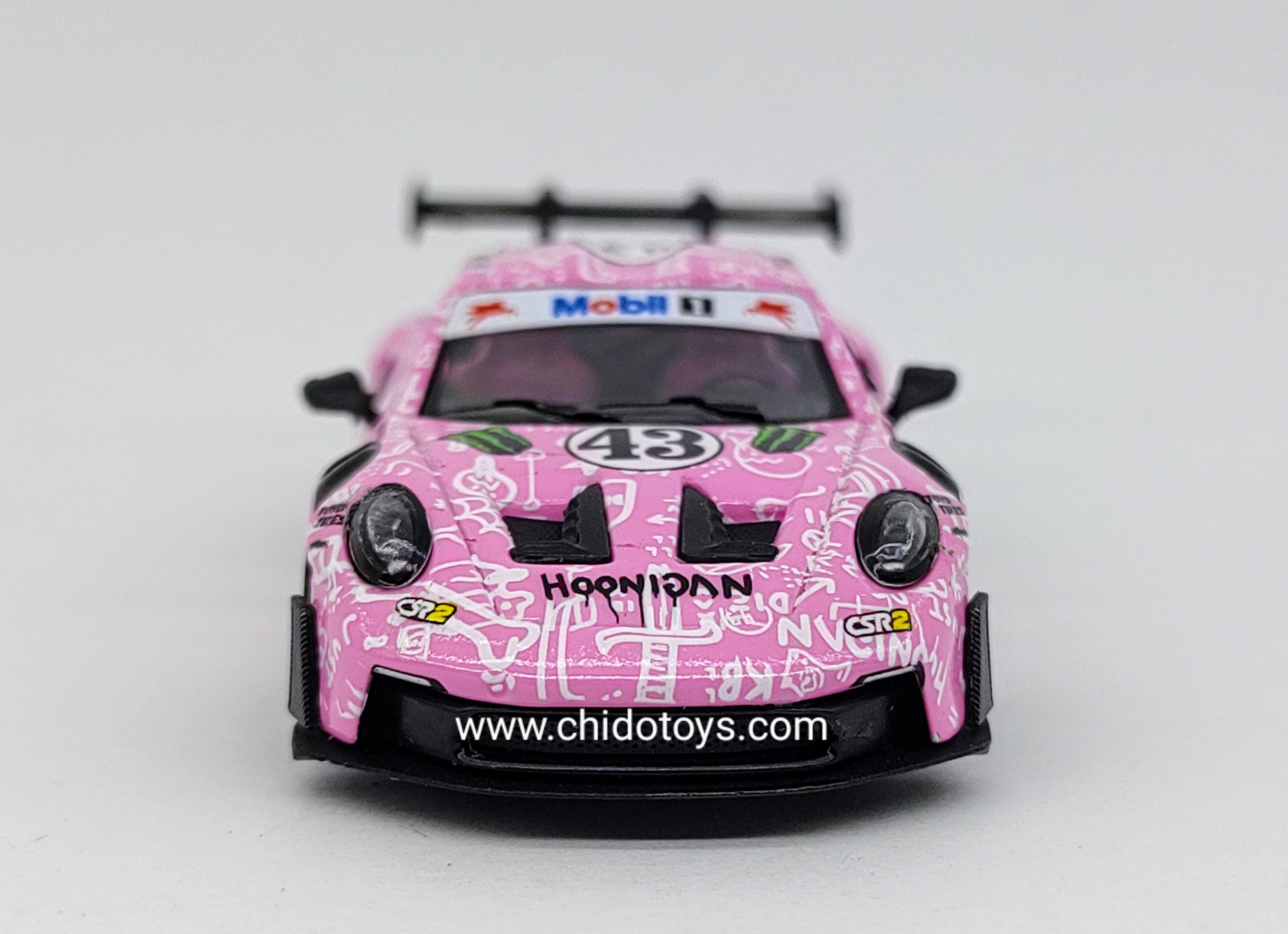 Auto a escala marca TPC, Modelo Hoonigan Pink #43 - Chido Toys