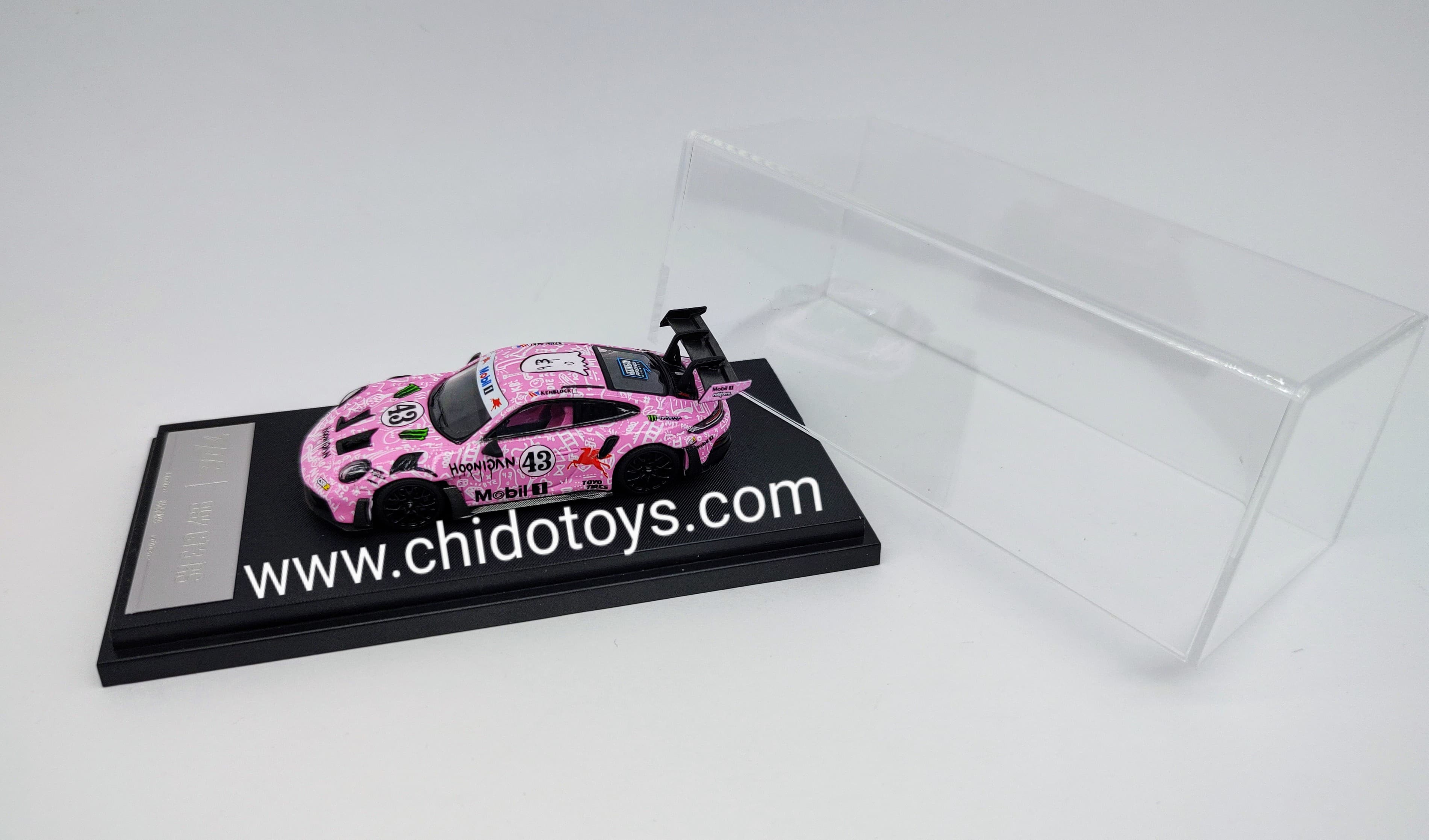 Auto a escala marca TPC, Modelo Hoonigan Pink #43 - Chido Toys