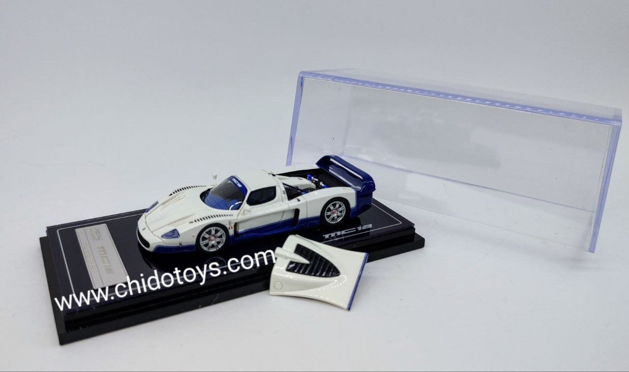 Auto a escala marca YM Model, Modelo Maserati MC12 - Chido Toys