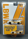 Auto a escala Mini GT 528, Nissan LB - Silhouette Racing GT 35GT - R 23, 1:64 - Chido Toys