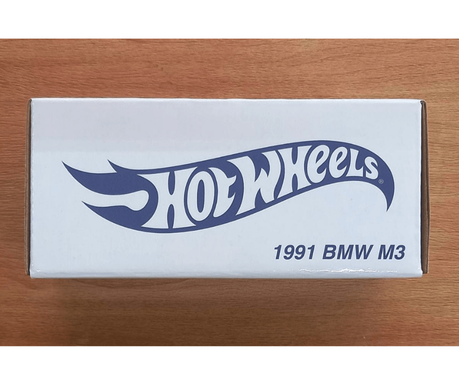 Auto a escala RLC Hot Wheels, modelo BMW M3, color azul - Chido Toys