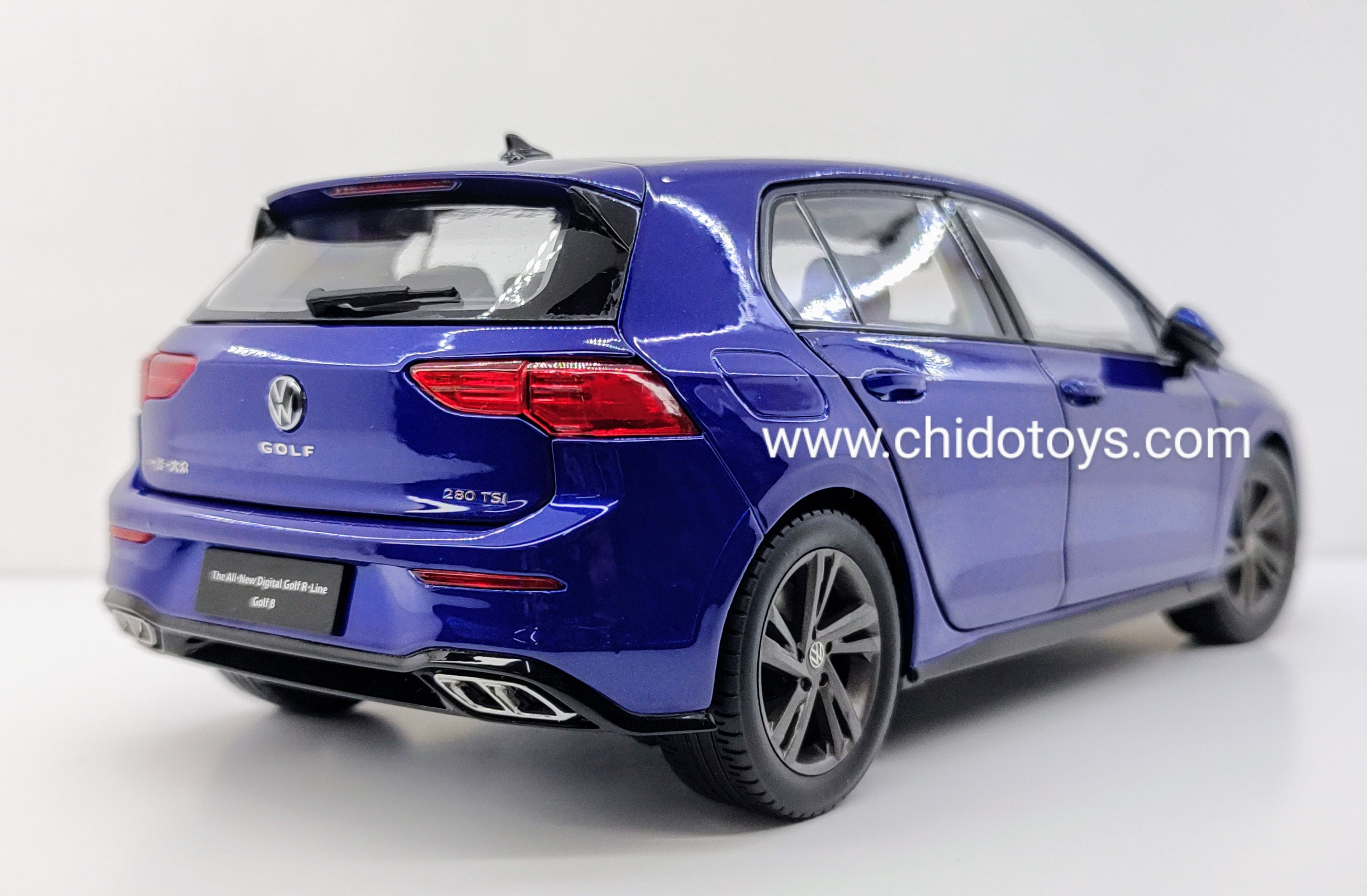 Auto a escala The All New Digital Golf R - Line - Chido Toys