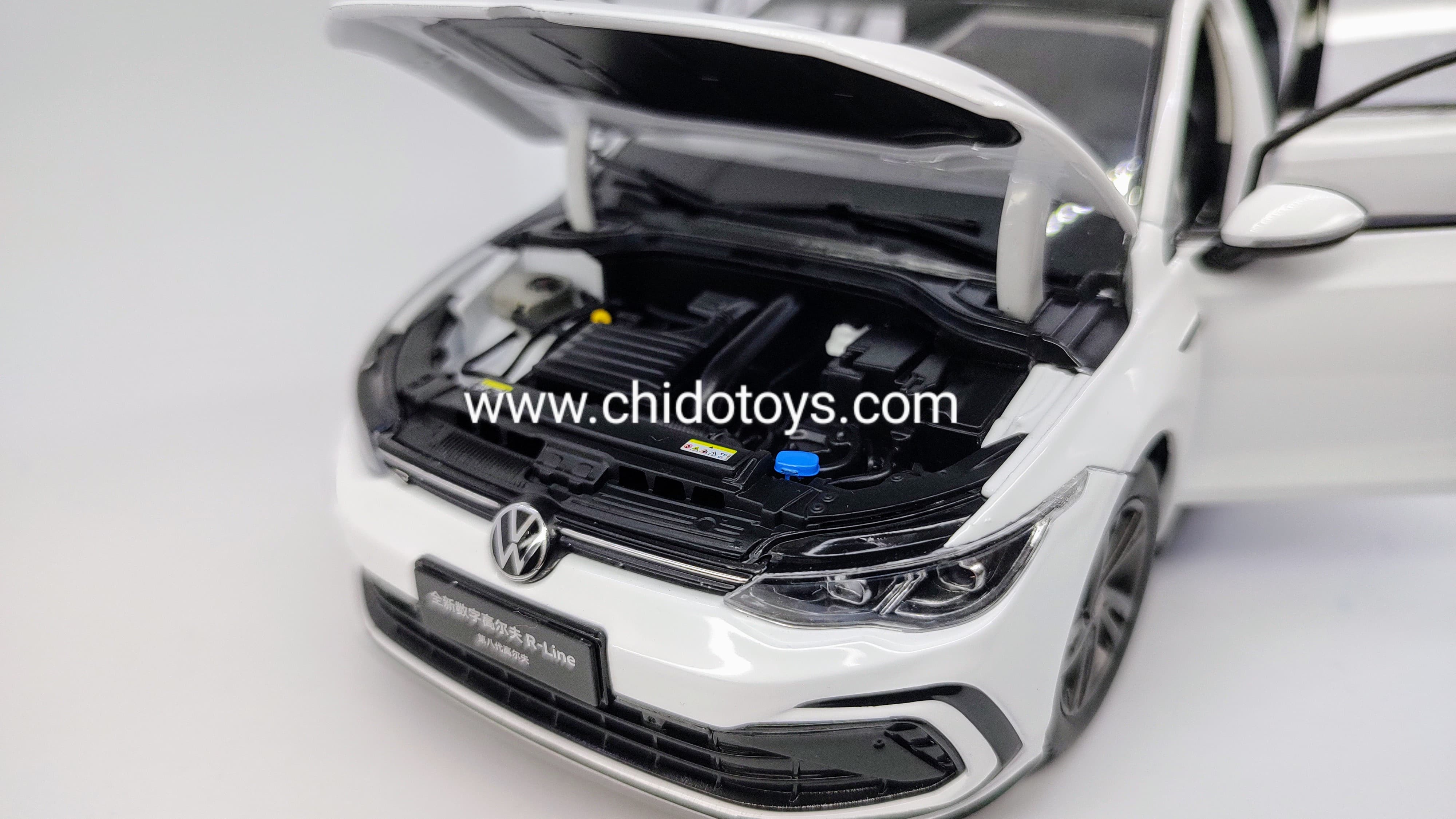 Auto a escala The All New Digital Golf R - Line - Chido Toys