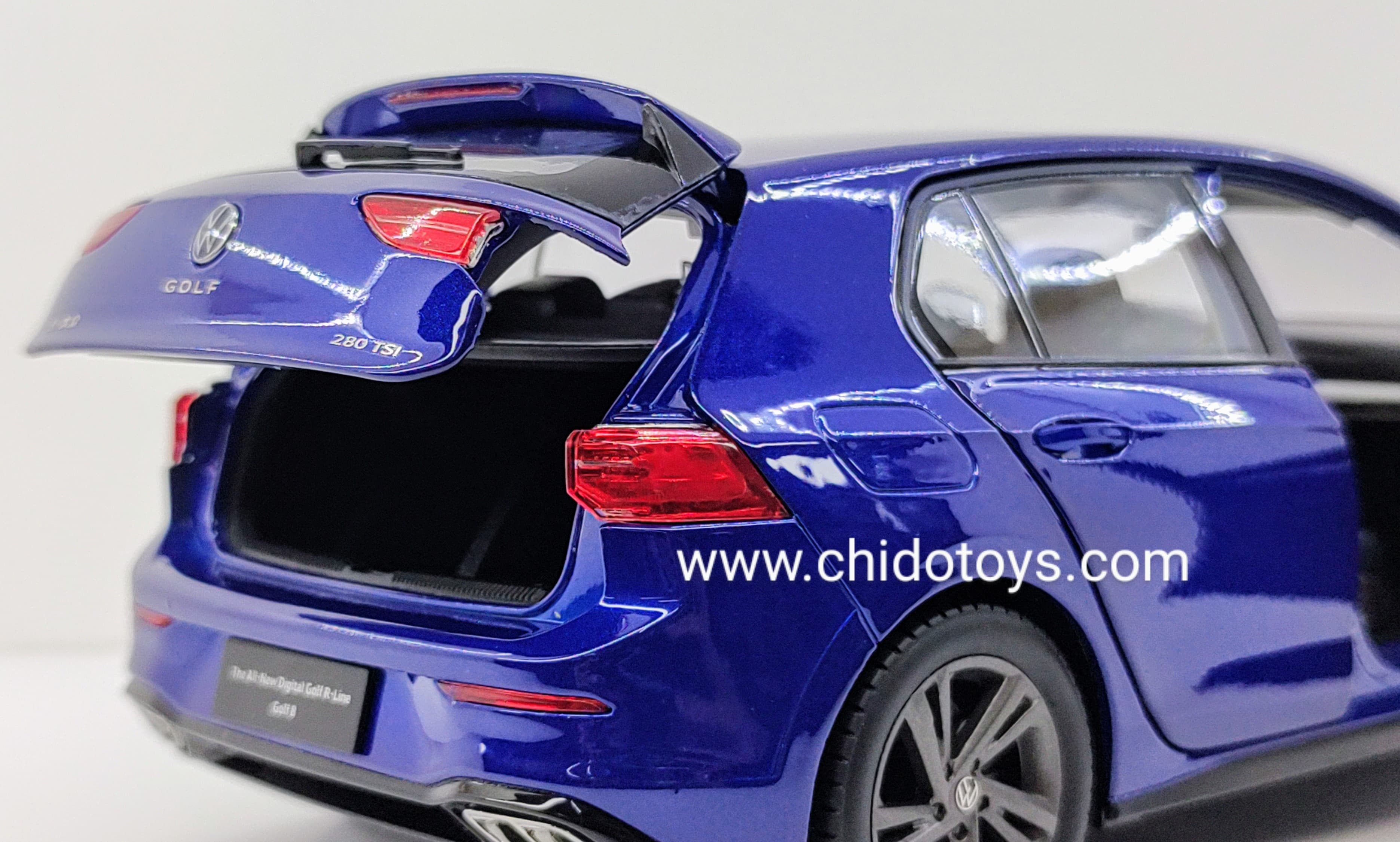 Auto a escala The All New Digital Golf R - Line - Chido Toys