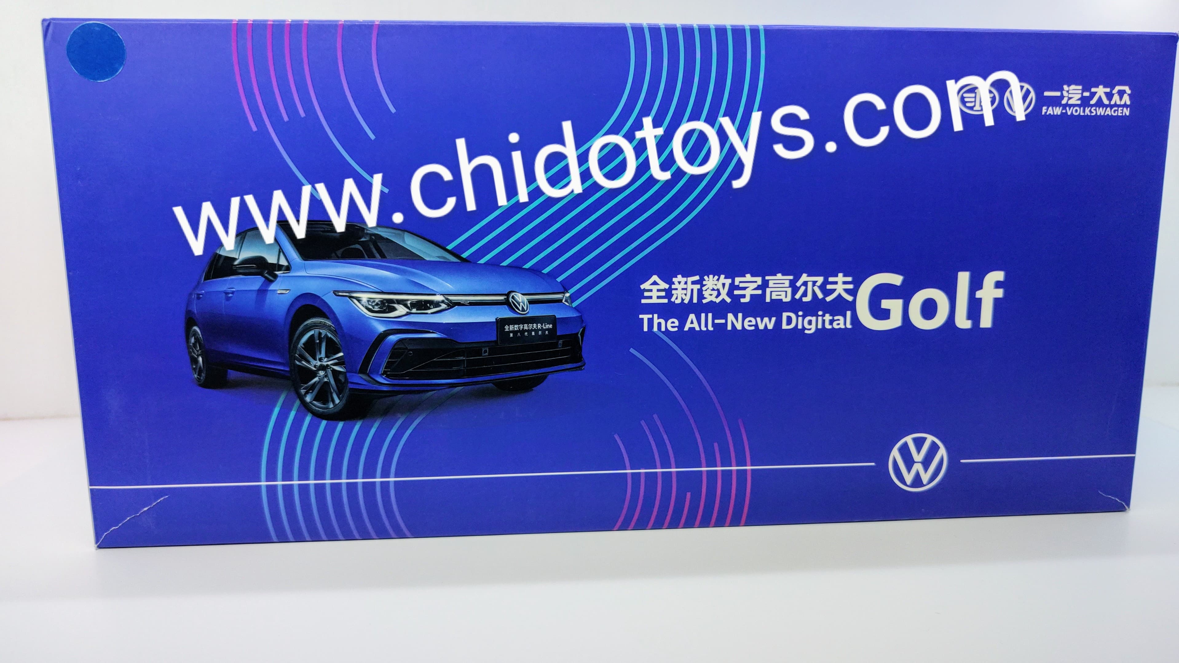 Auto a escala The All New Digital Golf R - Line - Chido Toys