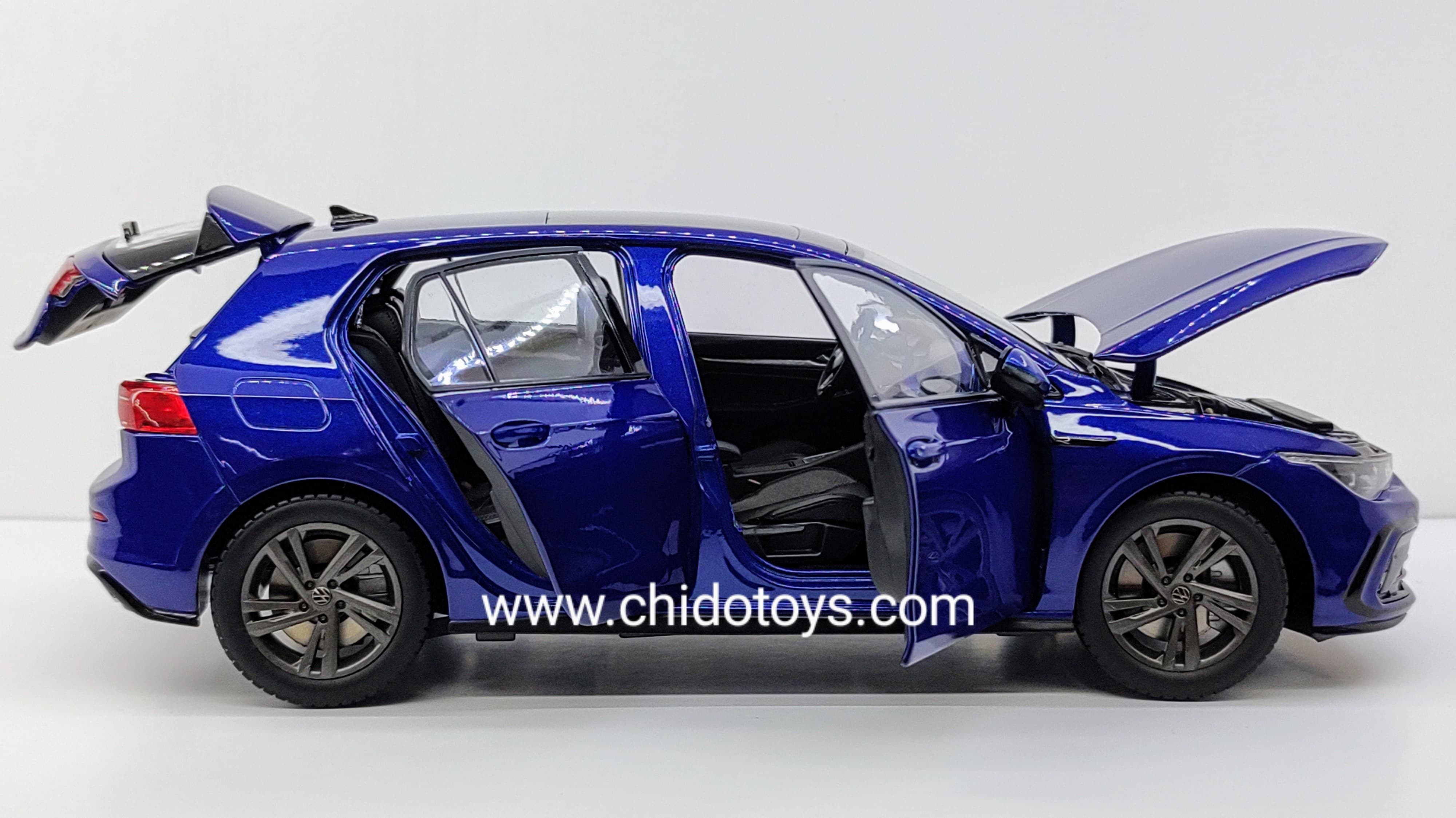 Auto a escala The All New Digital Golf R - Line - Chido Toys