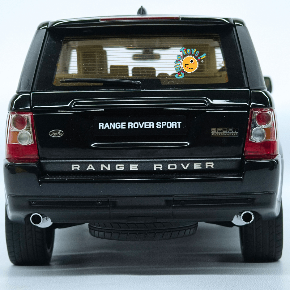 AUTOart Millennium Land Rover Range Rover Sport 2006 Escala 1:18 Negro con apertura total - Chido Toys