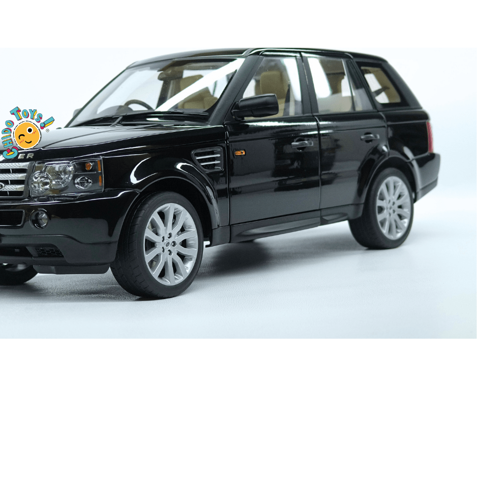 AUTOart Millennium Land Rover Range Rover Sport 2006 Escala 1:18 Negro con apertura total - Chido Toys