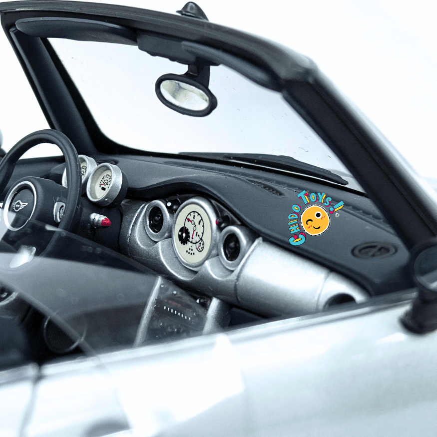 AUTOart MINI Cooper S Convertible 1:18 Plata Metalizado - Chido Toys