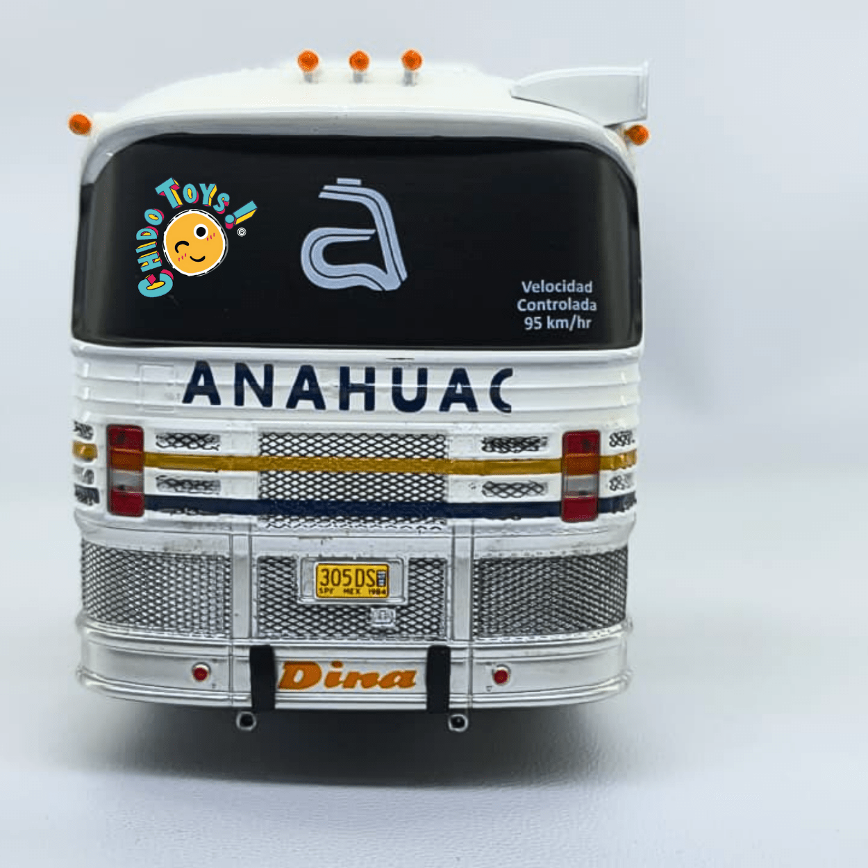Autobús DINA 323 - G2 Anáhuac 1:43 Iconic Replicas - Chido Toys