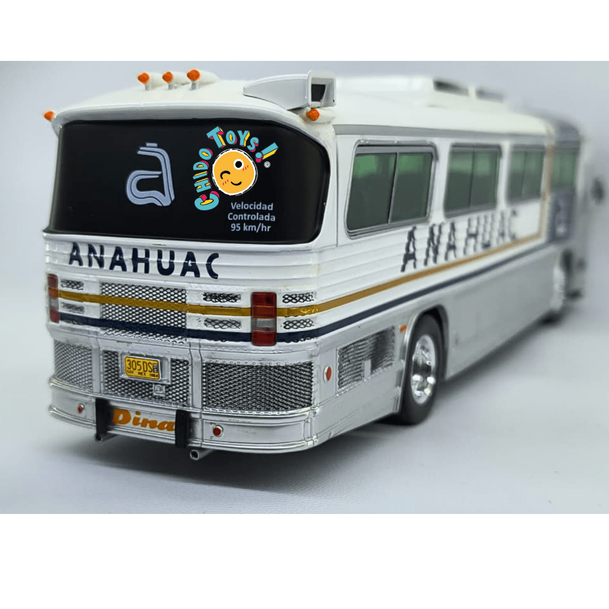 Autobús DINA 323 - G2 Anáhuac 1:43 Iconic Replicas - Chido Toys